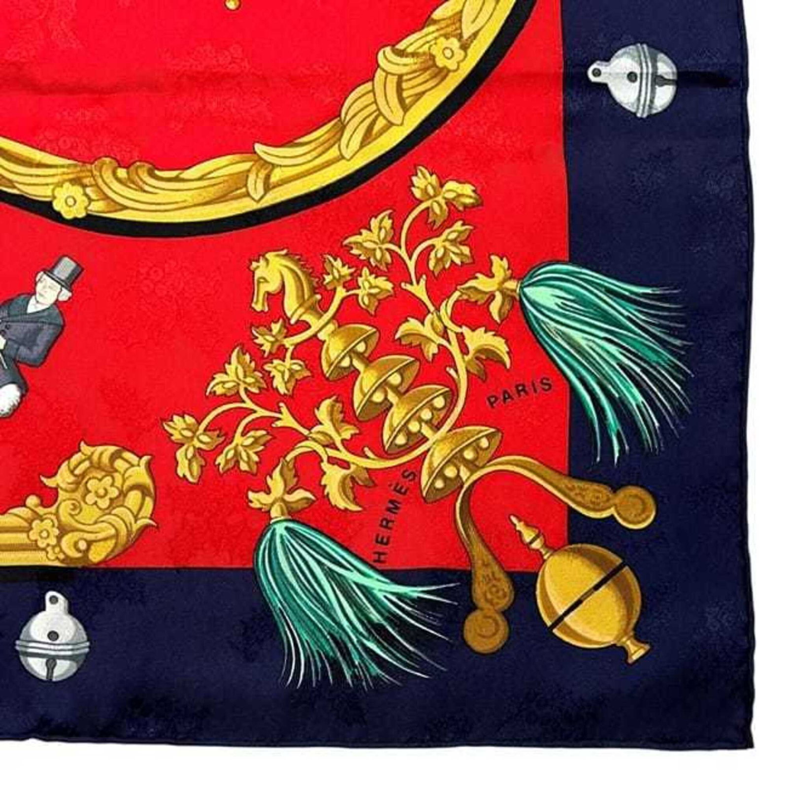 Silk Hermes Scarf - 4