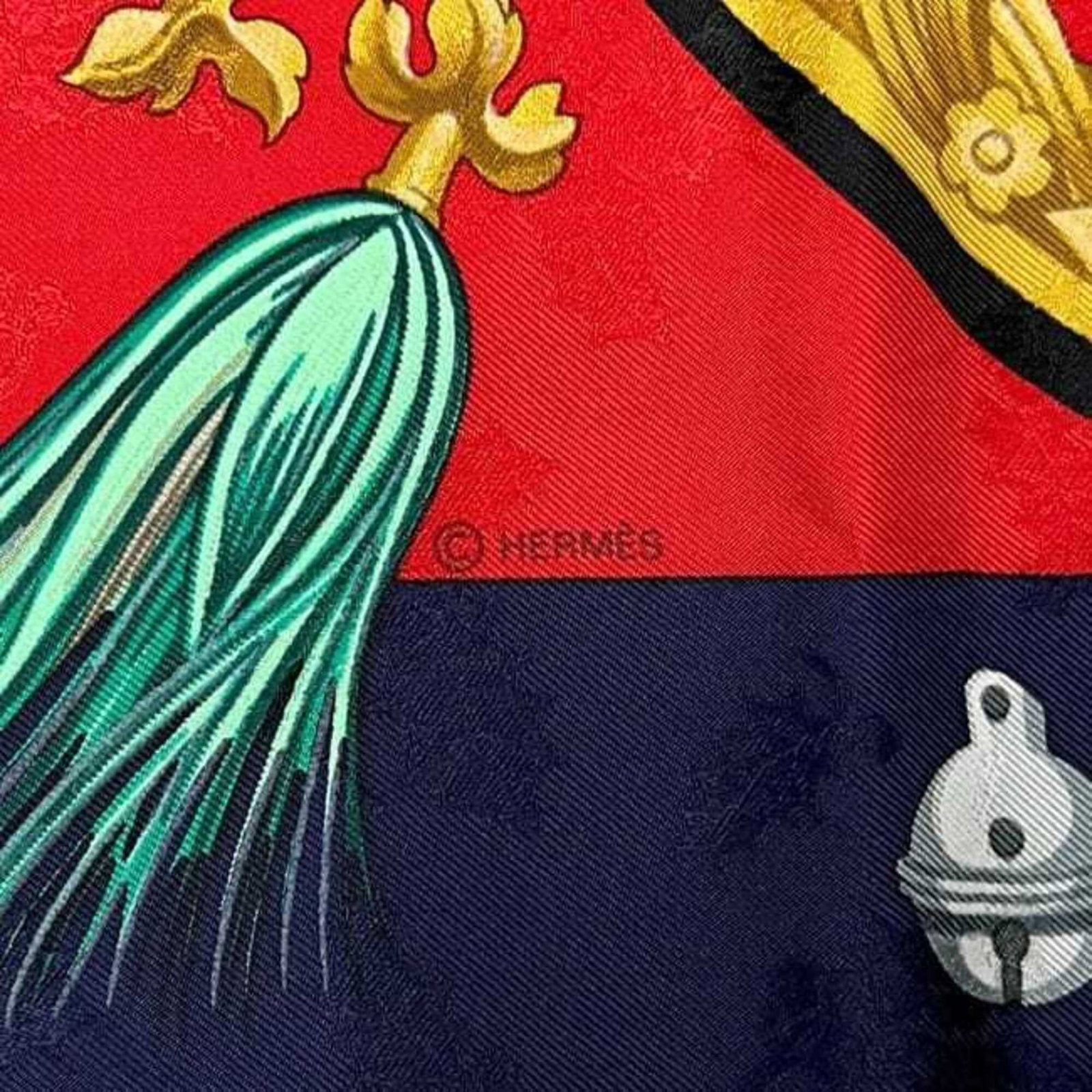 Silk Hermes Scarf - 6