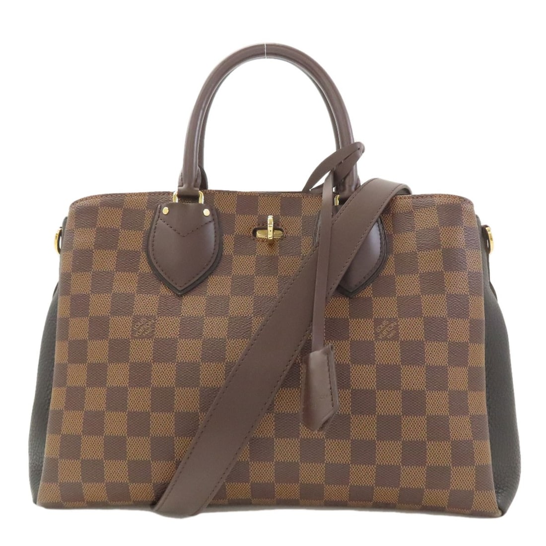 Damier Canvas Tote Bag Normandy Louis Vuitton N41487: Damier Canvas Tote Bag Normandy Louis Vuitton N41487 Damier canvas tote bag in brown from LOUIS VUITTON, featuring the iconic Normandy style. This classic tote bag is made from high-quality Damier