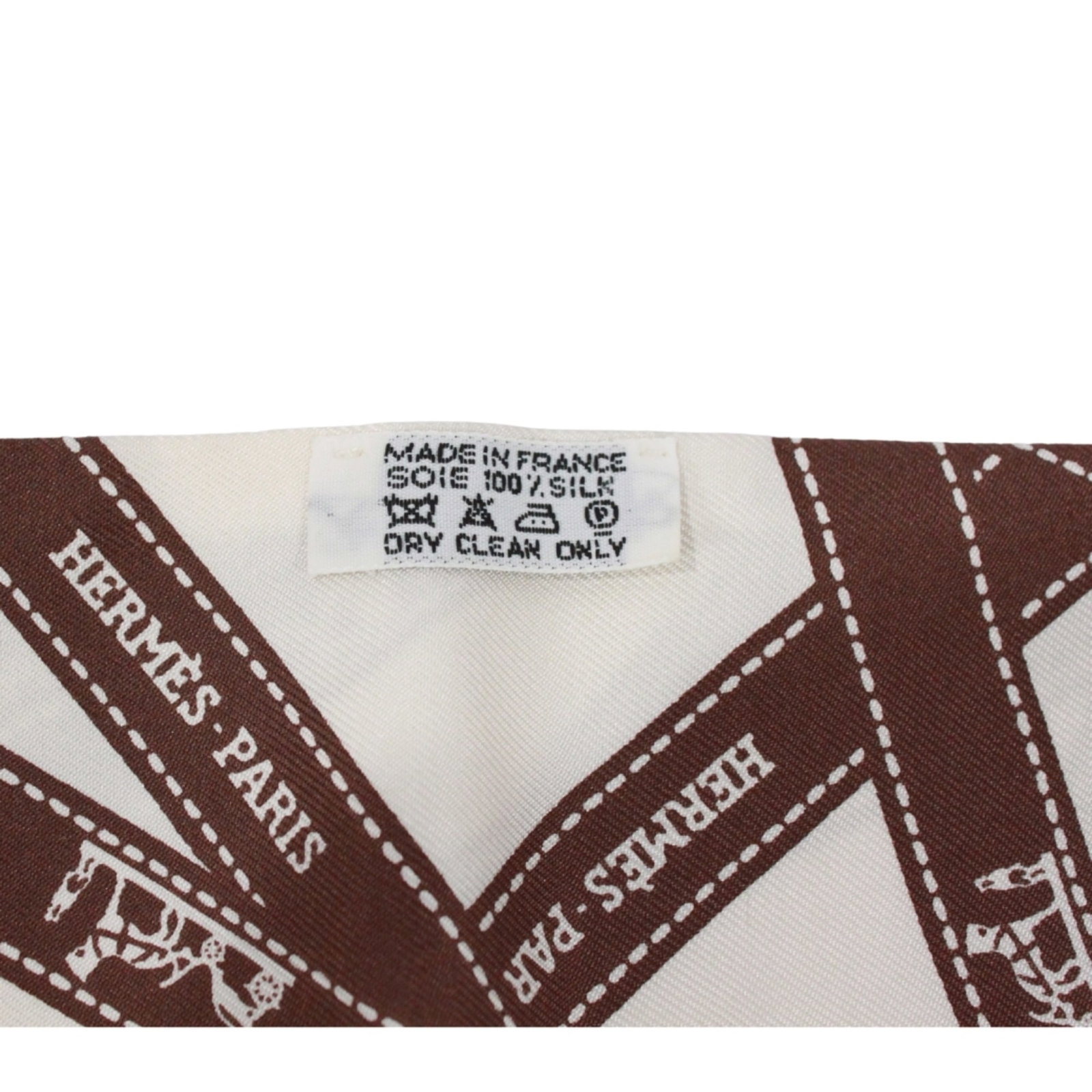 Silk Hermes Scarf - 4