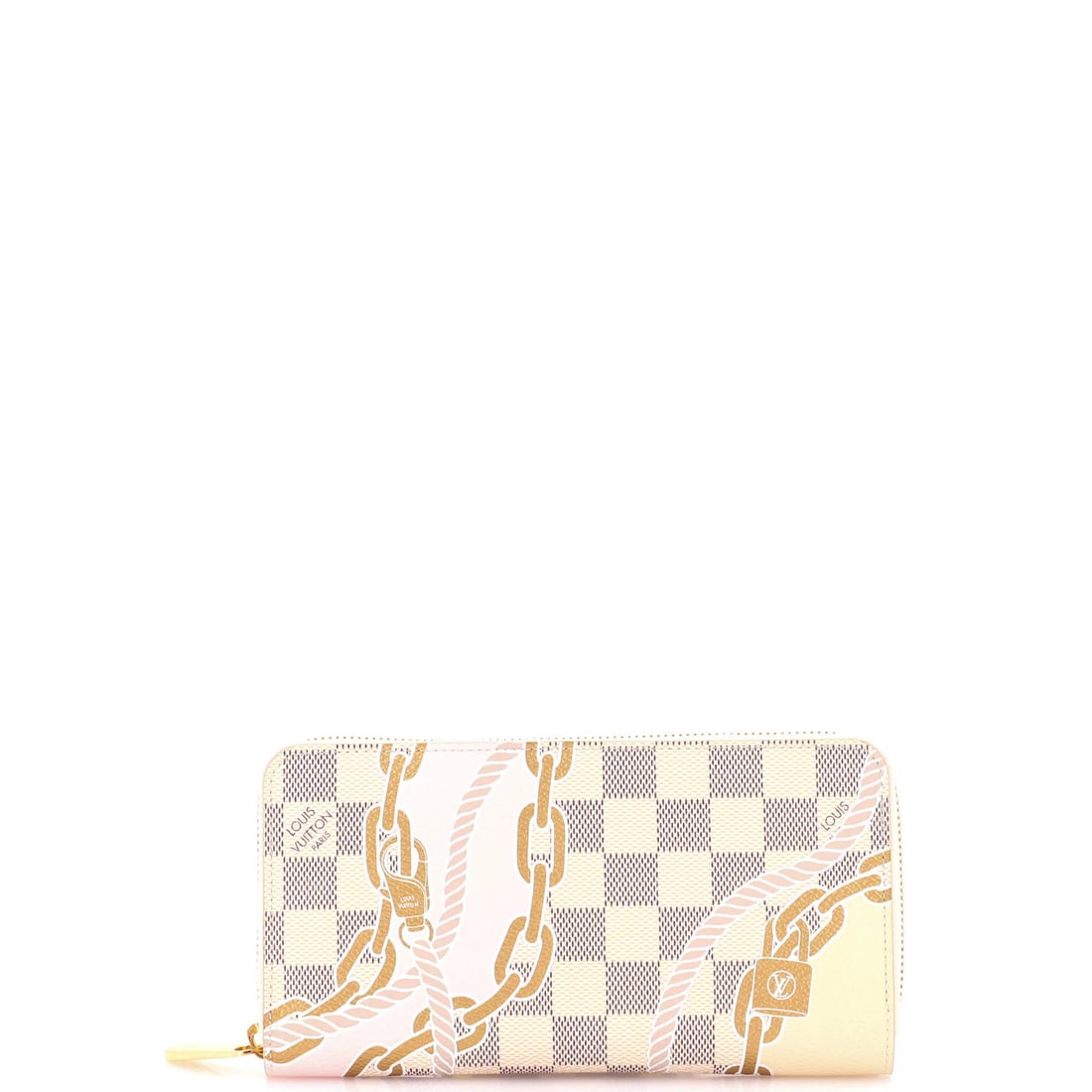 Damier Nautical Edition Limited Wallet Zippy Vuitton Louis (1 of 7)