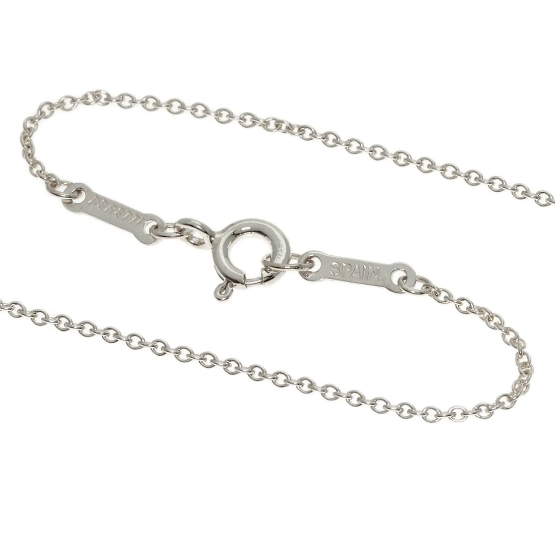 Tiffany Co Initial Silver Necklace - 3
