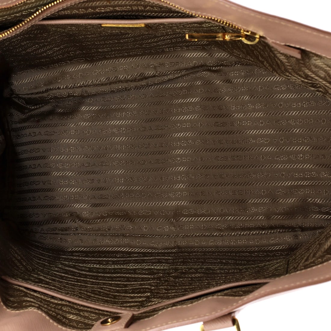 Lux Saffiano Leather Large Open Tote Prada - 5
