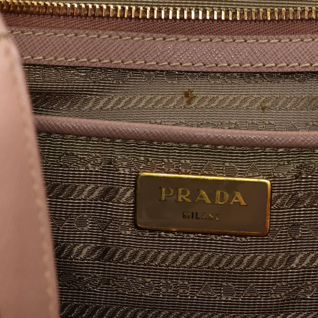 Lux Saffiano Leather Large Open Tote Prada - 6