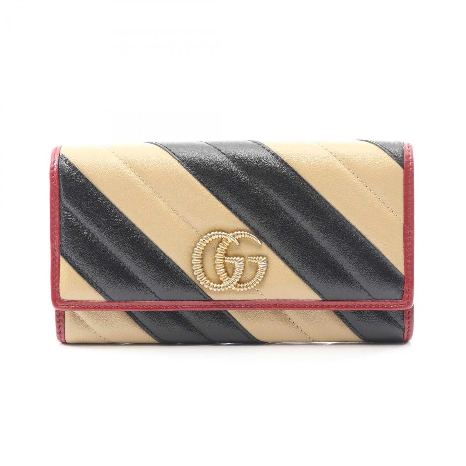 Gucci Long Wallet (Bi-Fold) Leather: Gucci Long Wallet (Bi-Fold) Leather The Gucci Long Wallet (Bi-Fold) Leather is a stylish and functional accessory. Made from high-quality leather, this bi-fold wallet features a classic design with a 