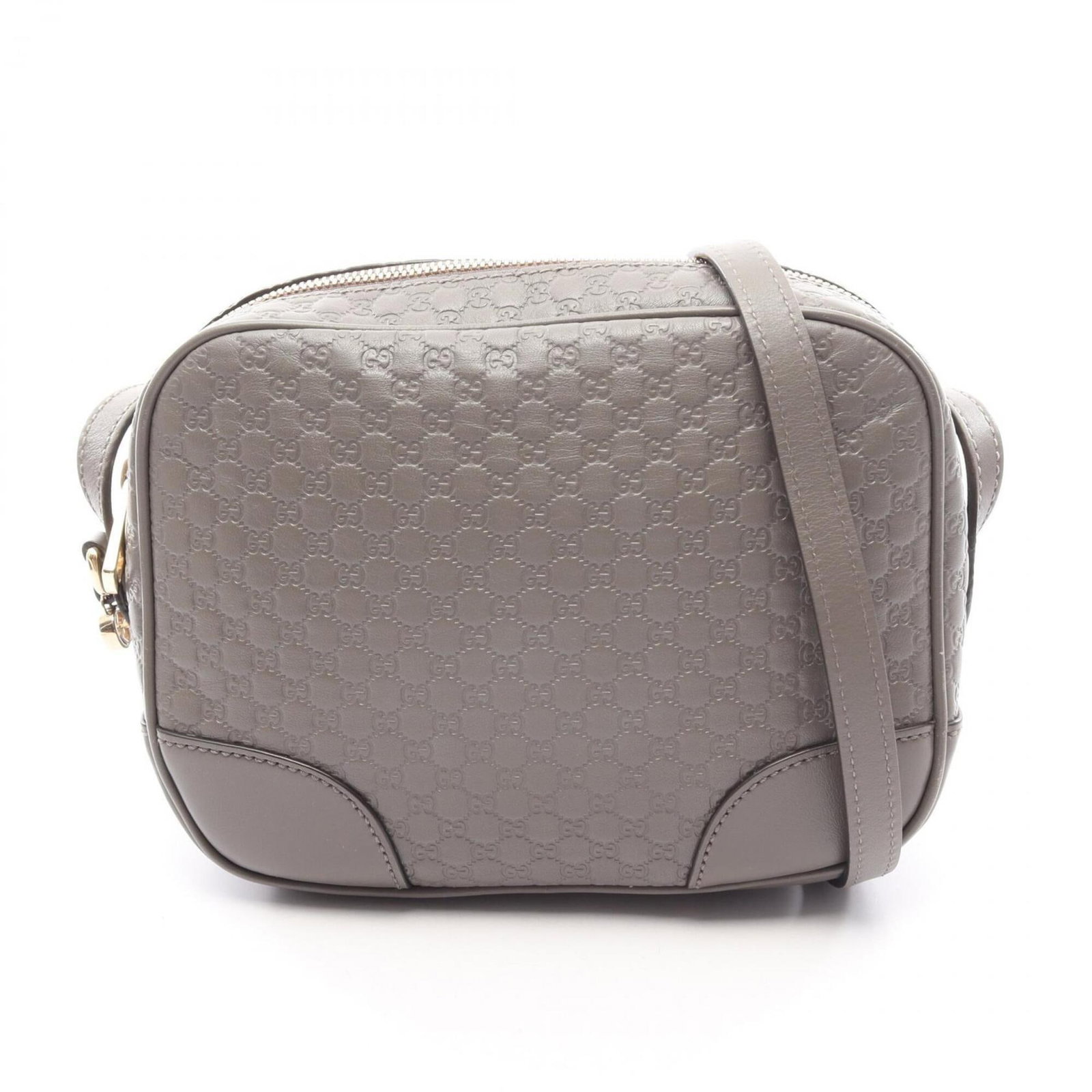 Shoulder Bag Leather Handbag Gucci: Shoulder Bag Leather Handbag Gucci Gucci's 449413 shoulder bag is a stylish and versatile accessory, crafted from high-quality leather and featuring a sleek gray color. Measuring 17cm x 20cm x 6cm, th