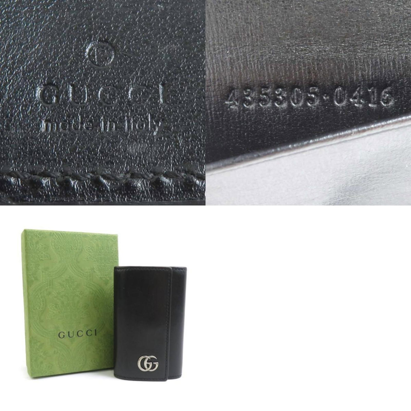 Keycase Leather Gucci - 5