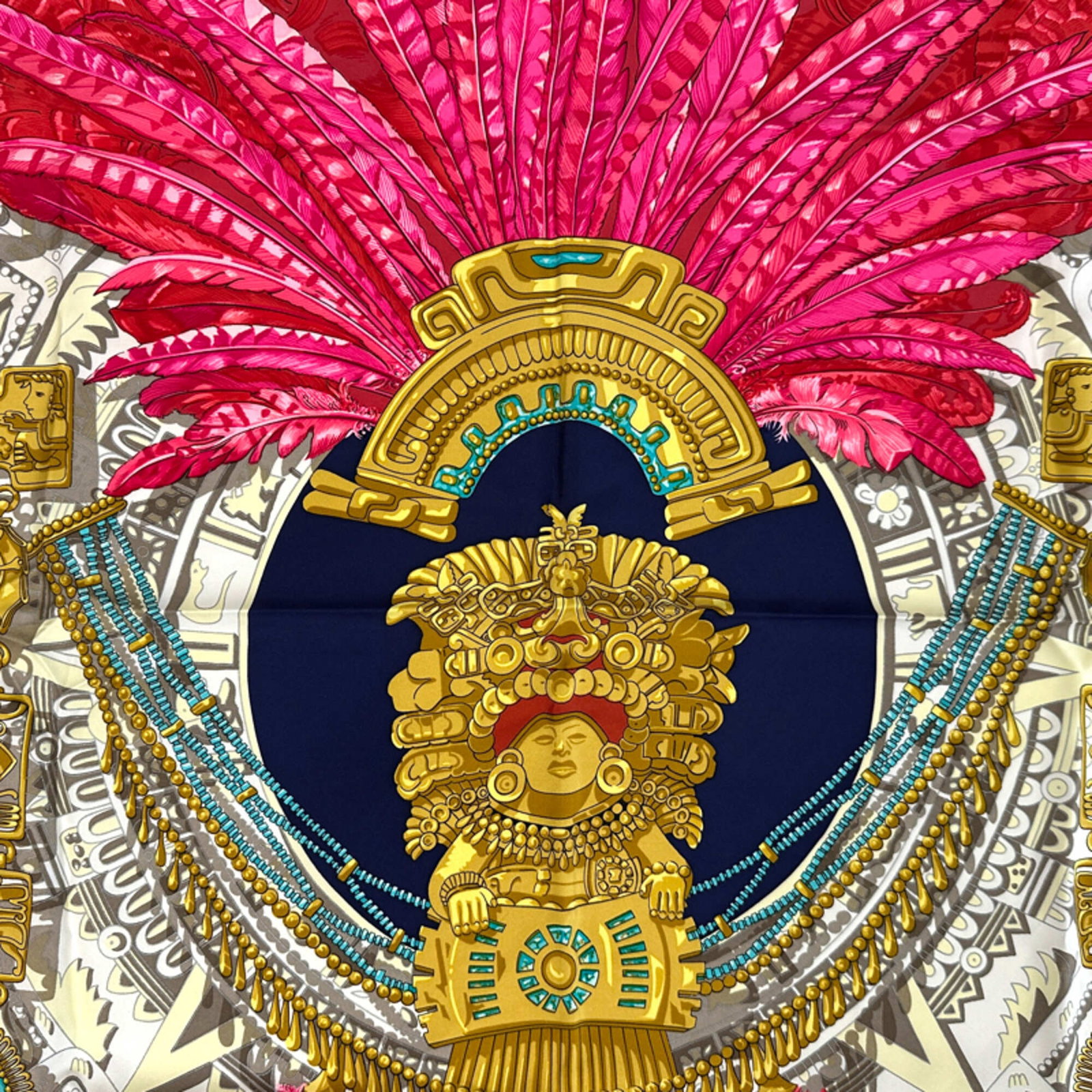 Silk Hermes Scarf - 2