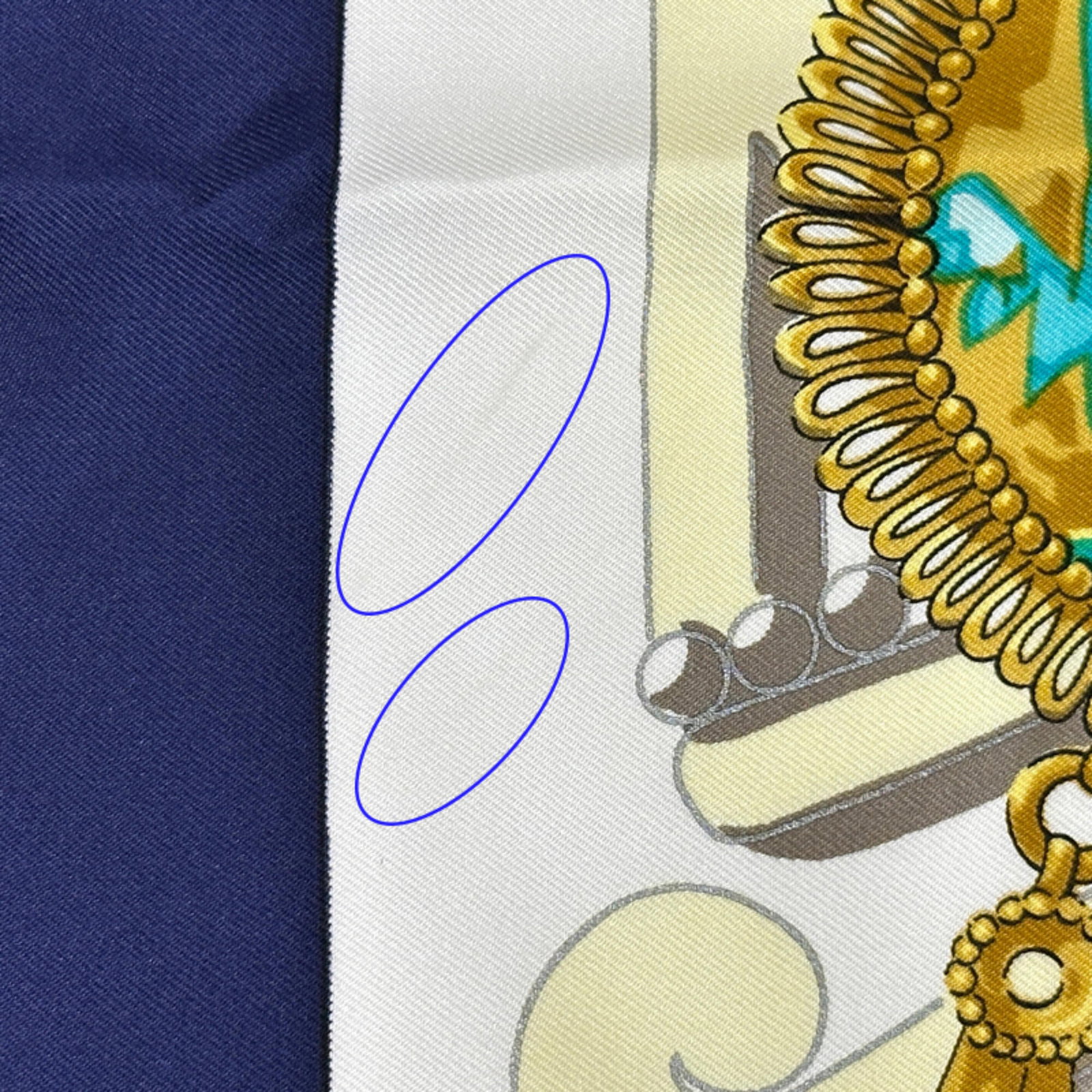 Silk Hermes Scarf - 7