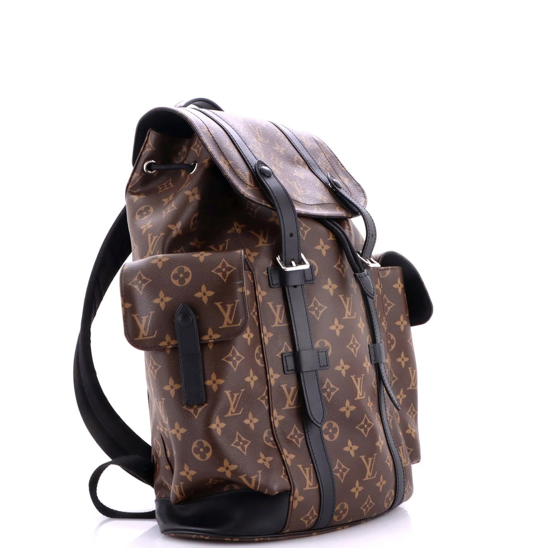 Macassar Monogram Canvas Christopher Louis Vuitton MM Backpack - 2