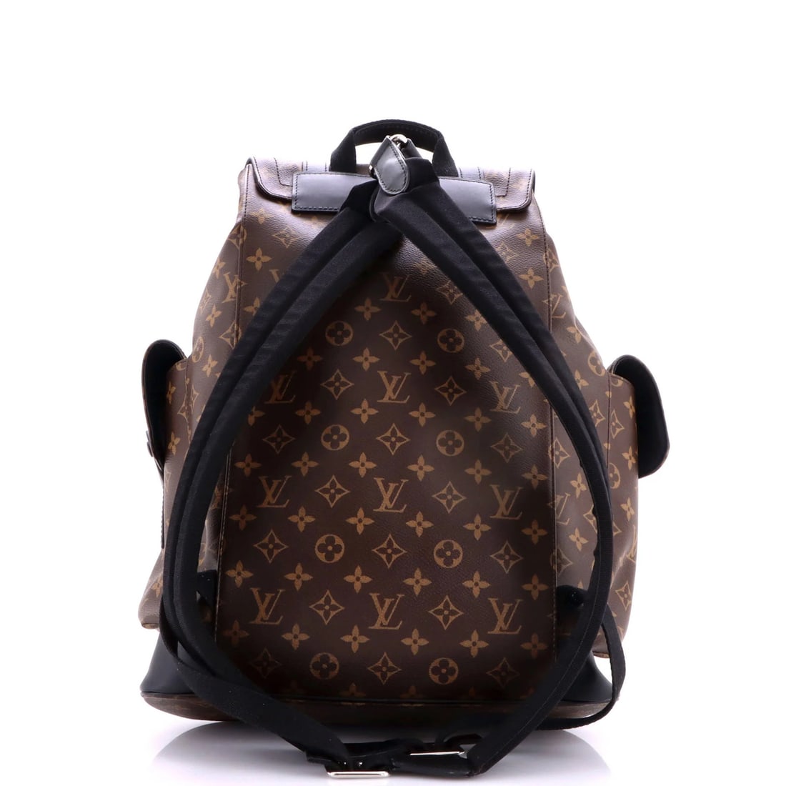 Macassar Monogram Canvas Christopher Louis Vuitton MM Backpack - 3