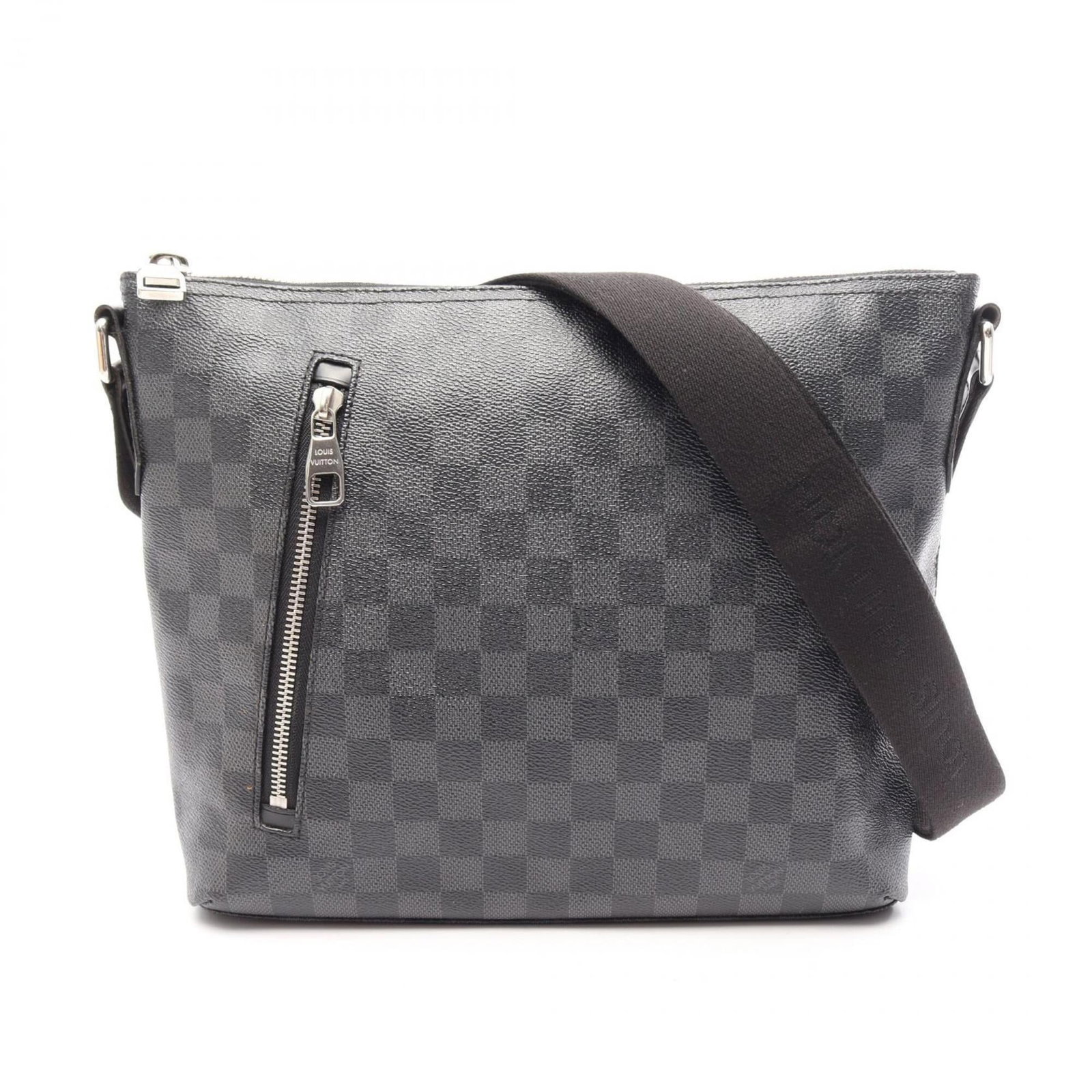 Shoulder Bag Coated Leather Louis Vuitton Handbag: Shoulder Bag Coated Leather Louis Vuitton Handbag Coated canvas and leather construction gives this Louis Vuitton shoulder bag a unique and stylish look. Measuring 24cm x 28cm x 8cm, it features a