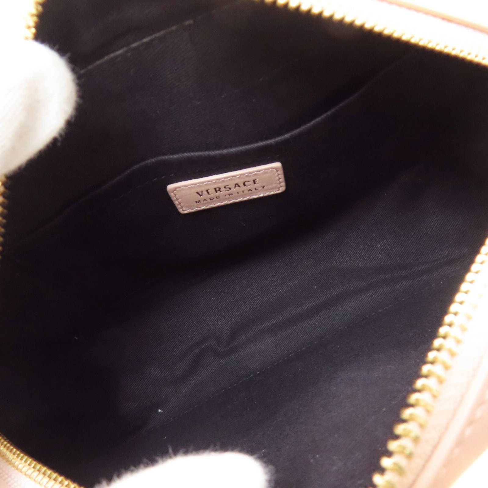 Shoulder Bag Leather Versace - 5