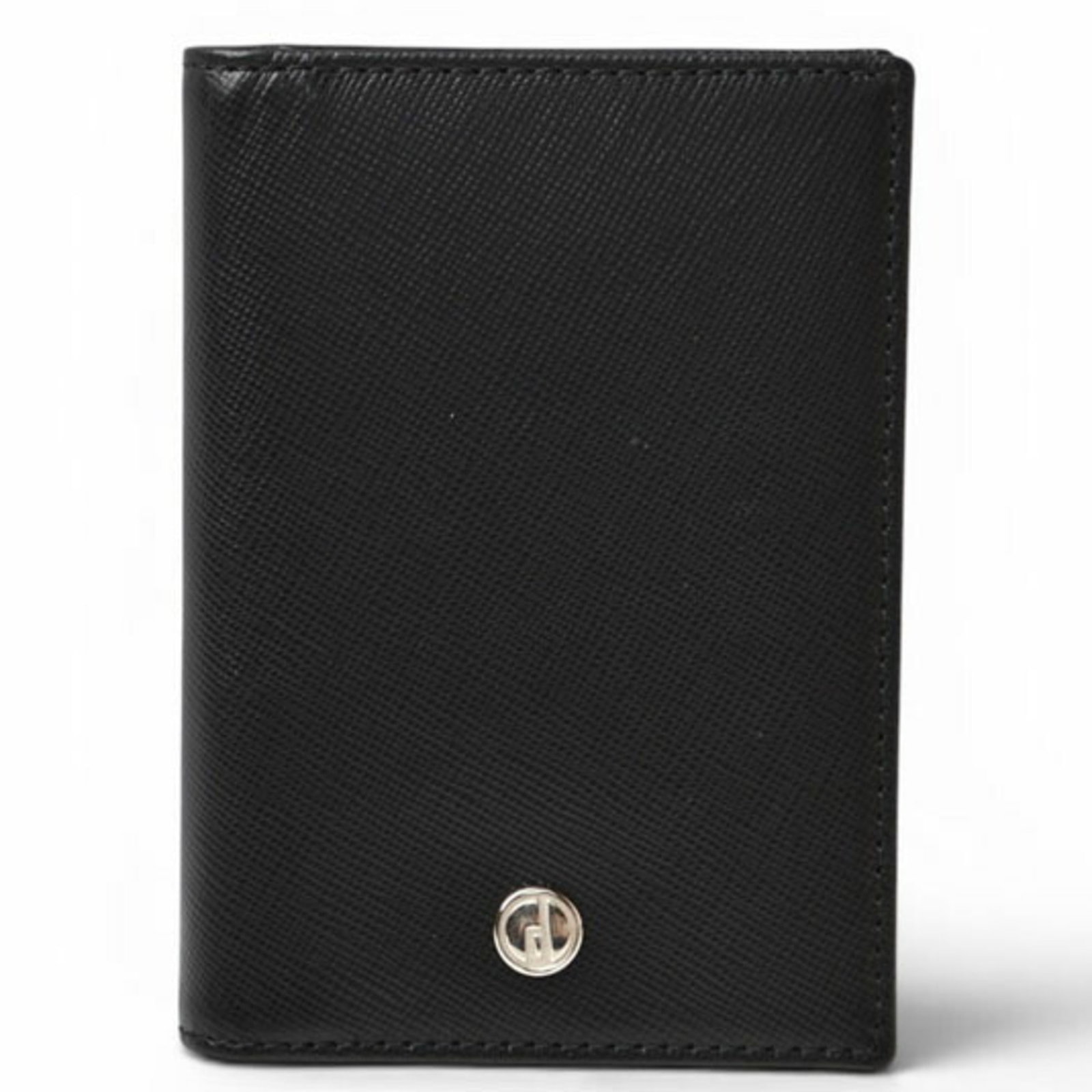 Dunhill Card Case Leather: Dunhill Card Case Leather The Dunhill Card Case Leather is a sleek and sophisticated accessory made from high-quality black leather. Its compact size and open closure make it a convenient and stylish