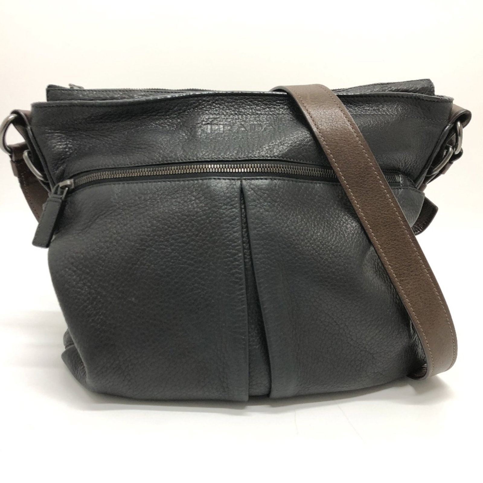 Shoulder Bag Leather Prada (1 of 16)