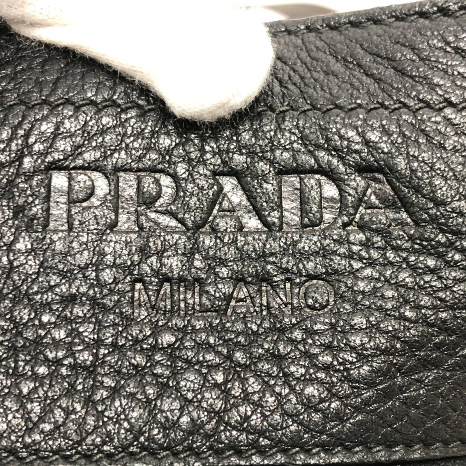 Shoulder Bag Leather Prada - 8