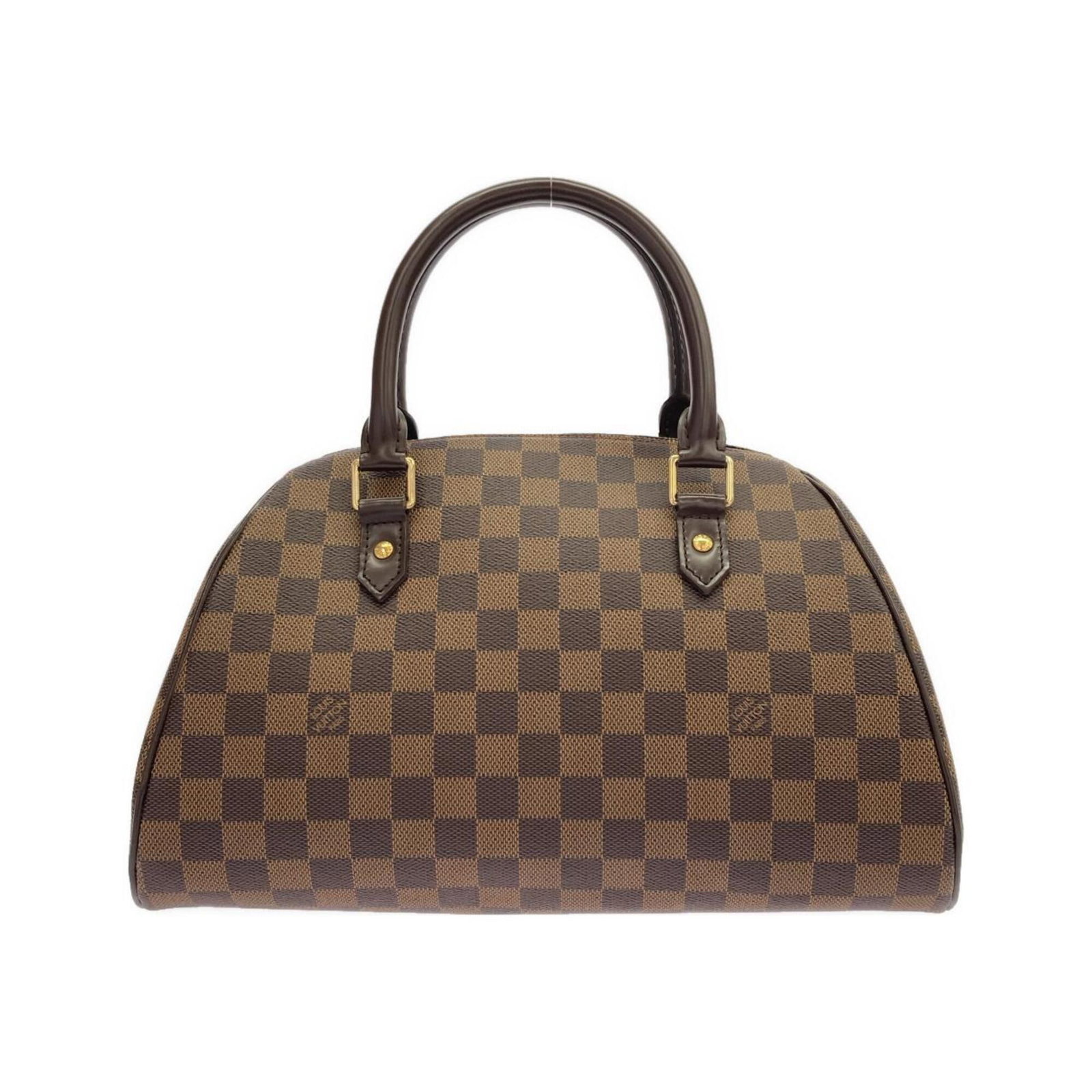 Louis Vuitton Handbag Coated Canvas: Louis Vuitton Handbag Coated Canvas Coated canvas construction provides a durable and stylish finish to this Louis Vuitton handbag, while the ebene color and gold hardware add a touch of sophisticatio