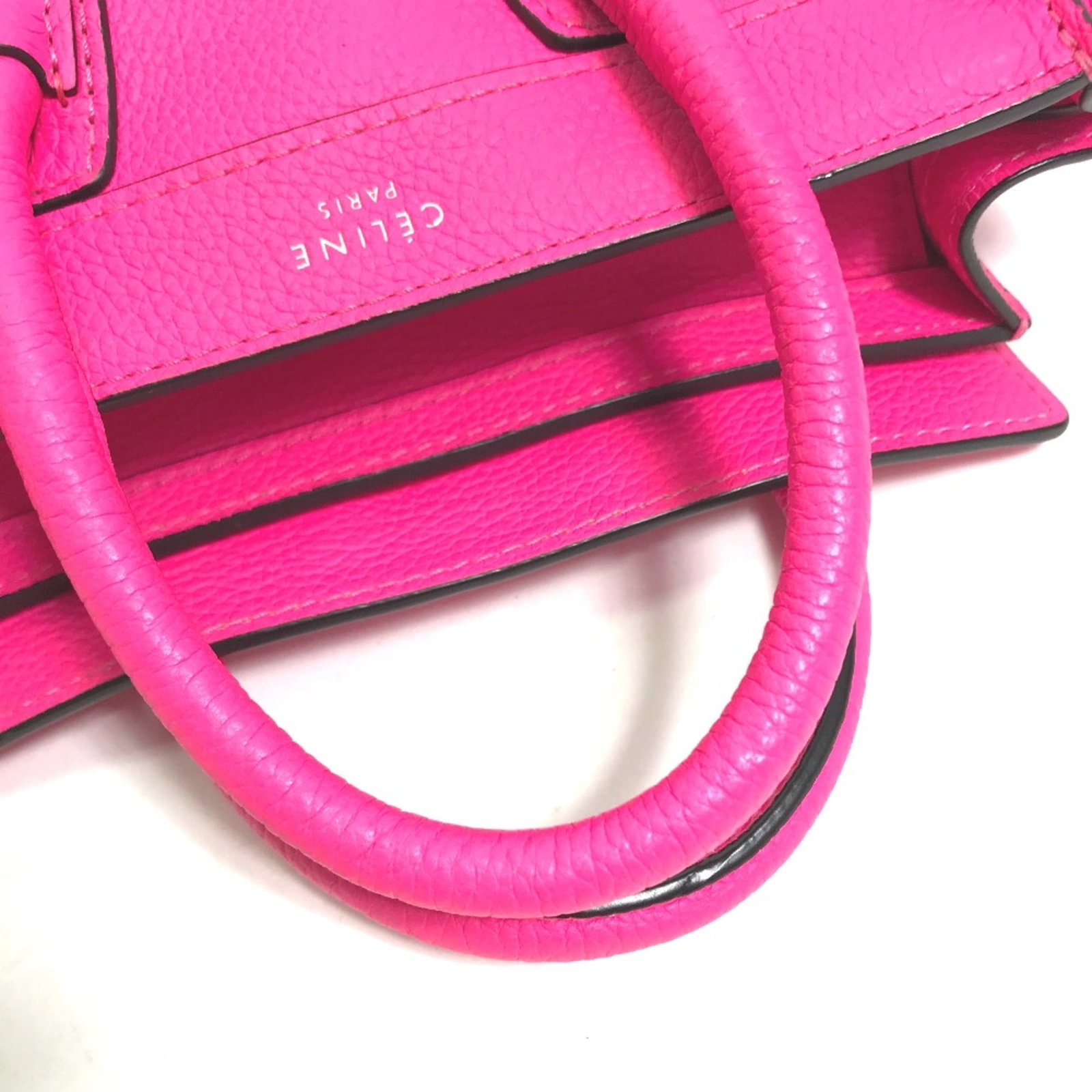 Celine Handbag Leather - 5