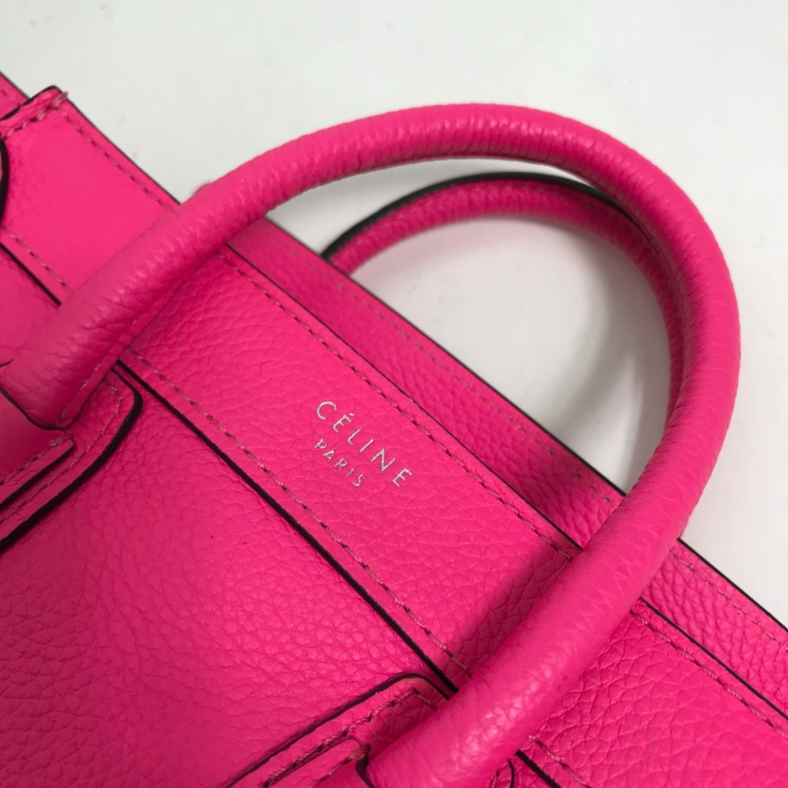 Celine Handbag Leather - 6