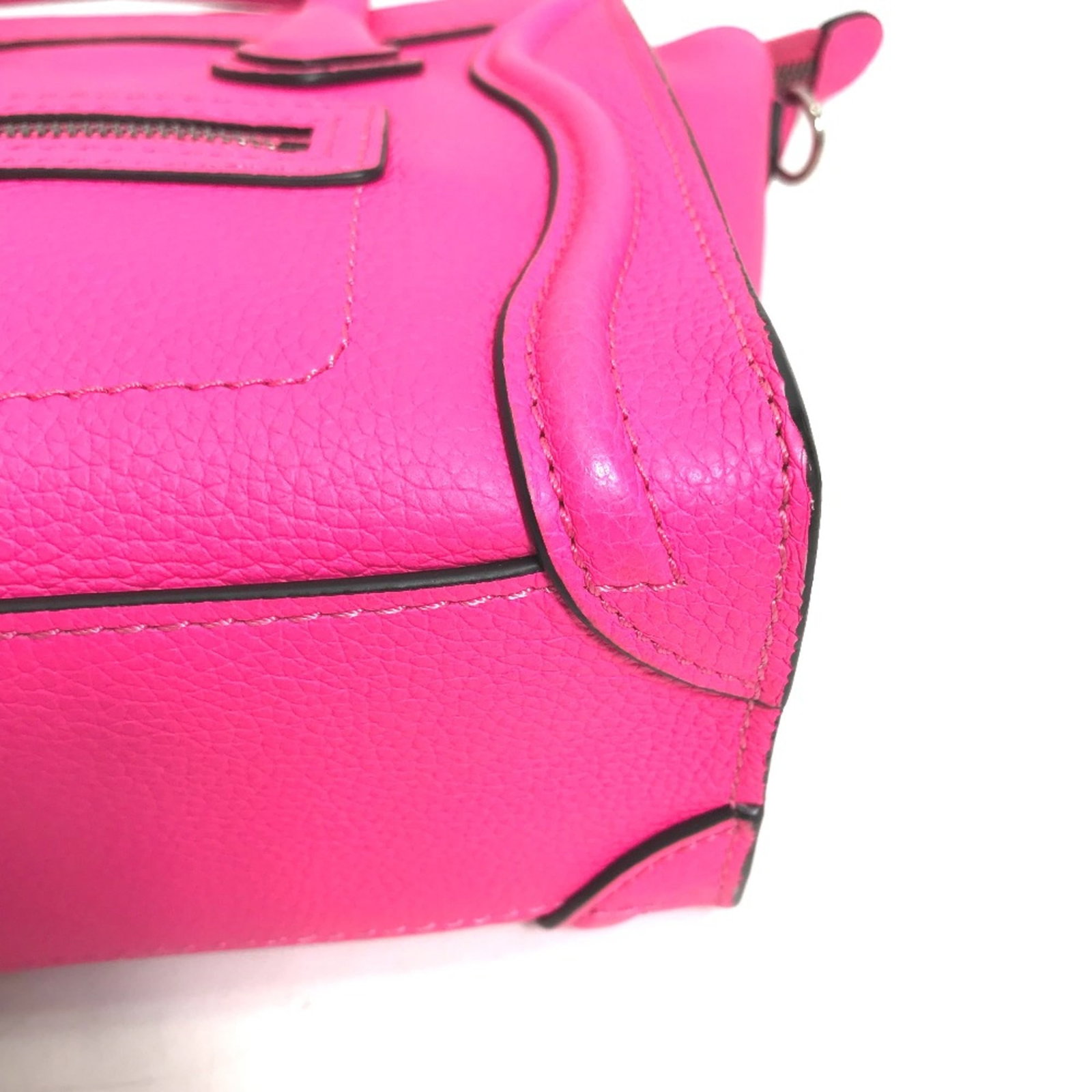 Celine Handbag Leather - 8