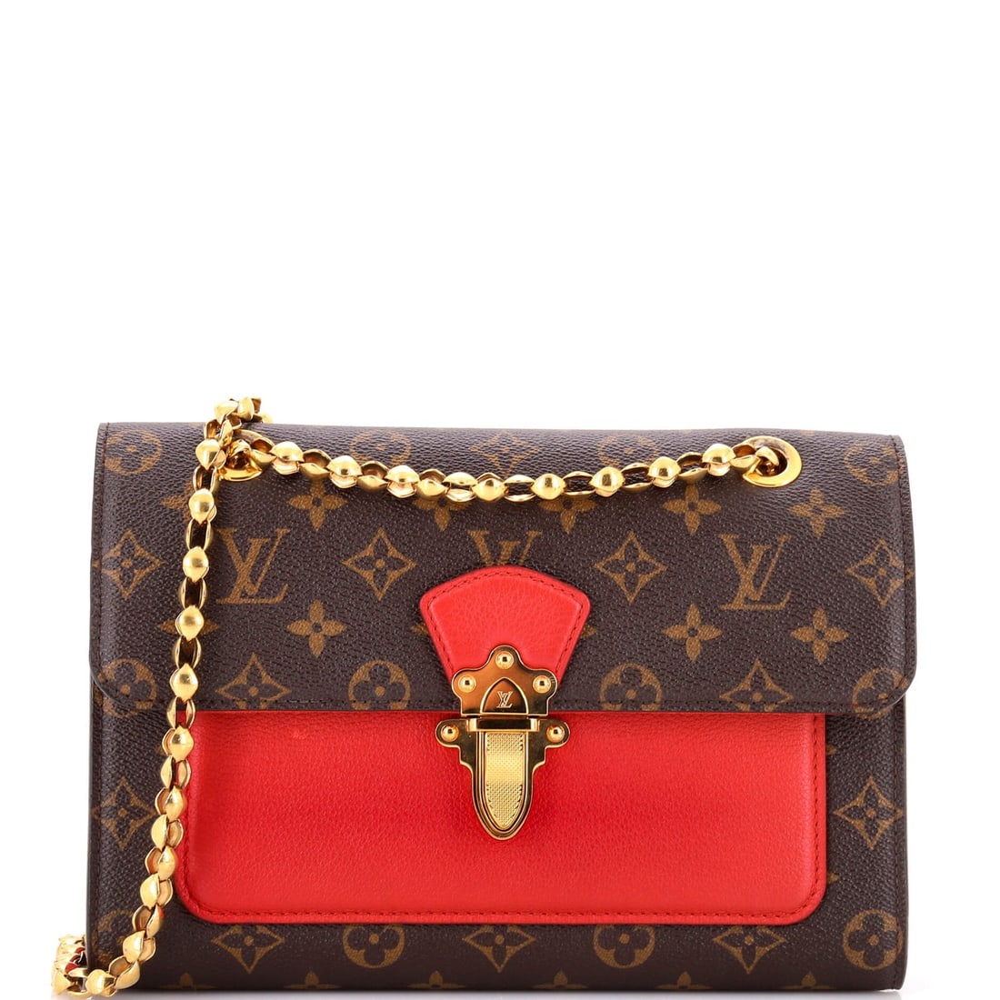 Canvas Leather Monogram Handbag Victoire Louis Vuitton: Canvas Leather Monogram Handbag Victoire Louis Vuitton Canvas Leather Monogram Handbag Victoire Louis Vuitton. This Louis Vuitton Victoire handbag features a unique combination of leather and canvas,