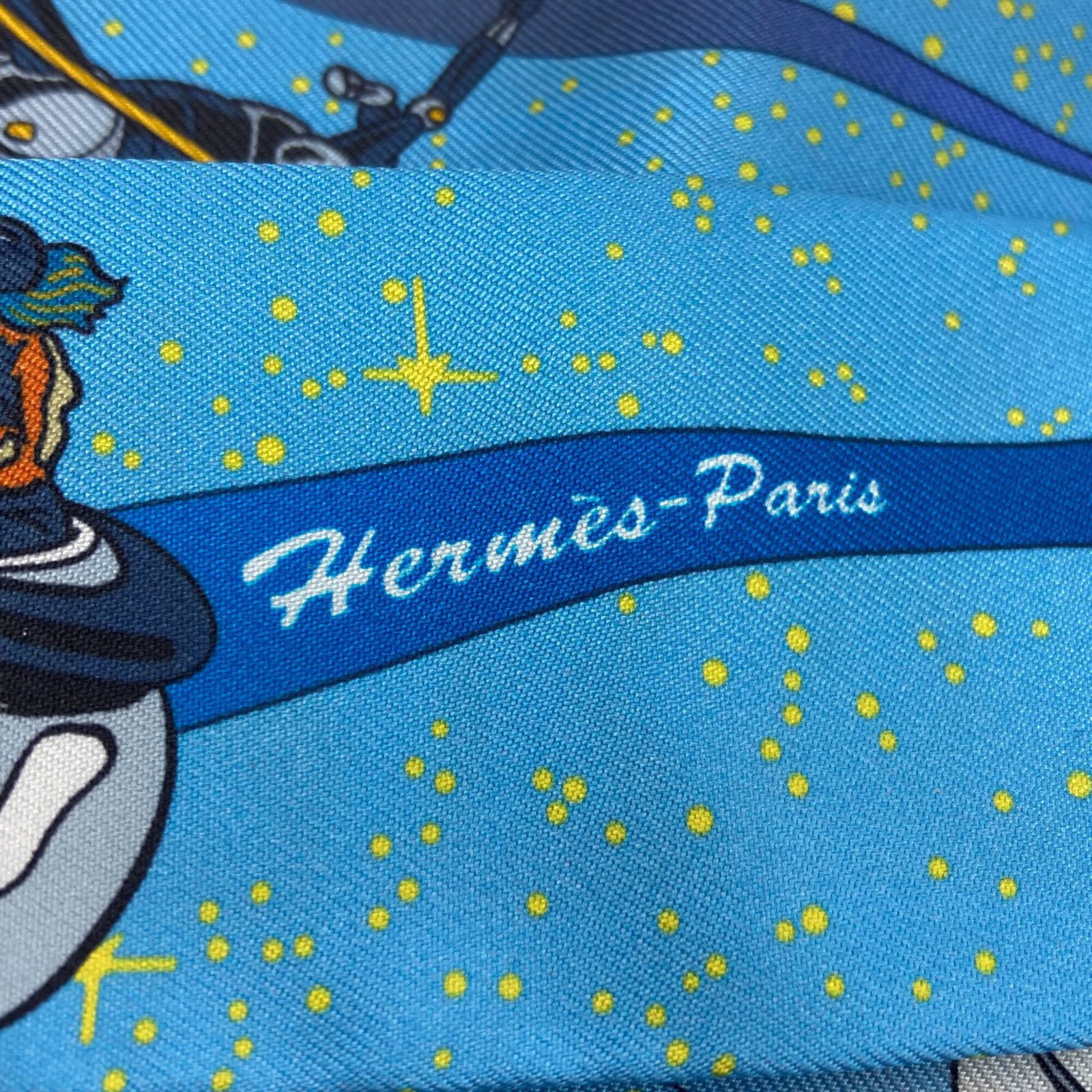 Silk Hermes Scarf - 3