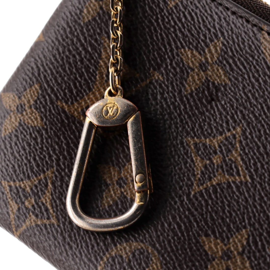 Monogram Canvas Key Pouch Small Louis Vuitton - 6