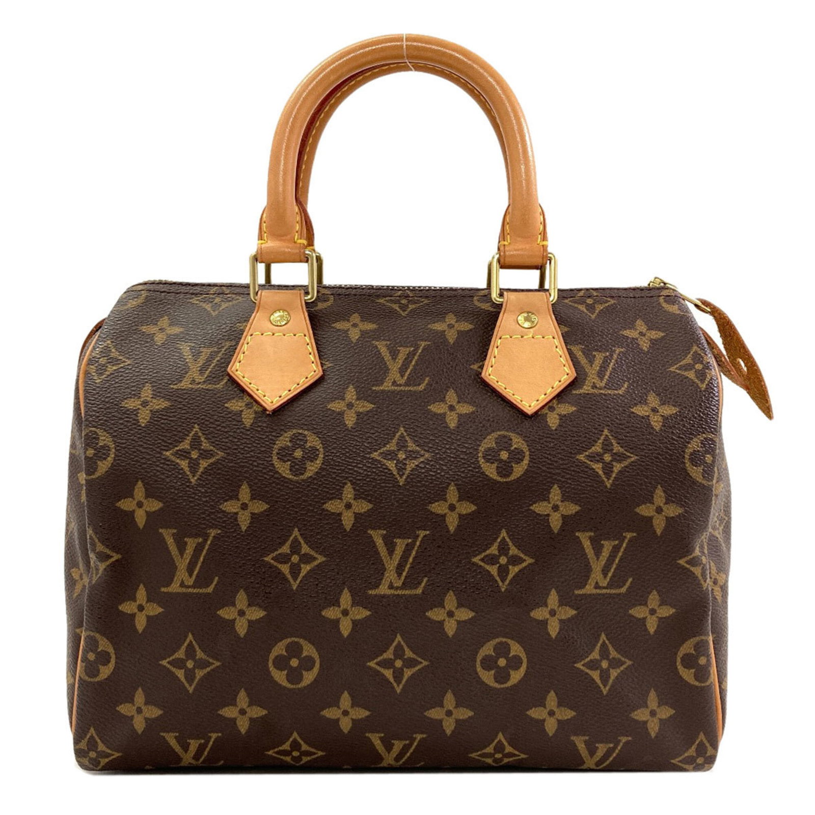 Louis Vuitton Monogram Handbag: Louis Vuitton Monogram Handbag Monogrammed luxury at its finest, this Louis Vuitton Monogram Handbag boasts the iconic signature pattern in bold, colorful detail. With its sturdy monogram closure and 