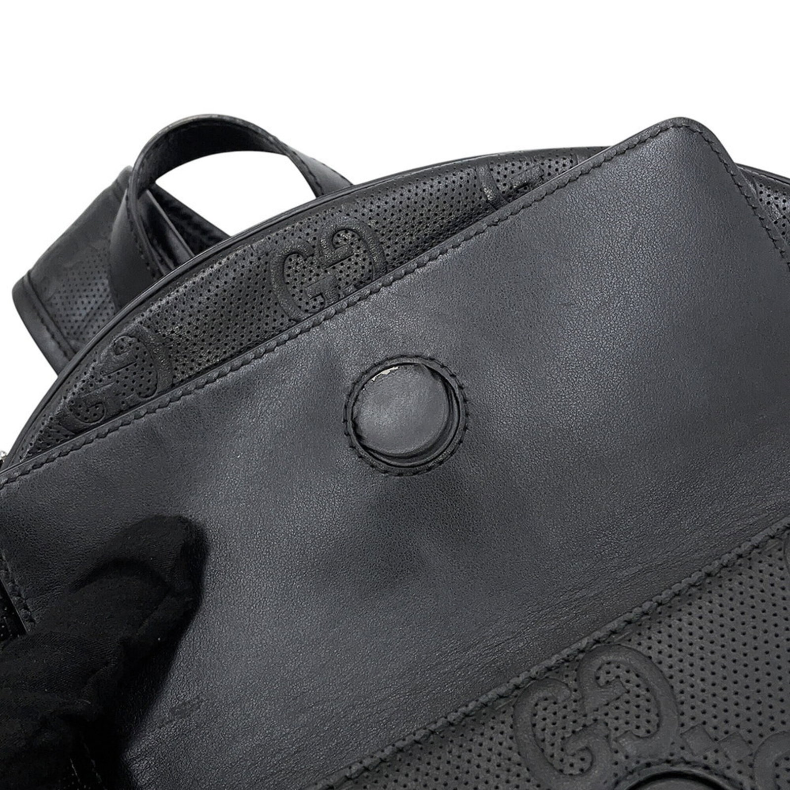 Gucci Backpack Embossed Leather - 10