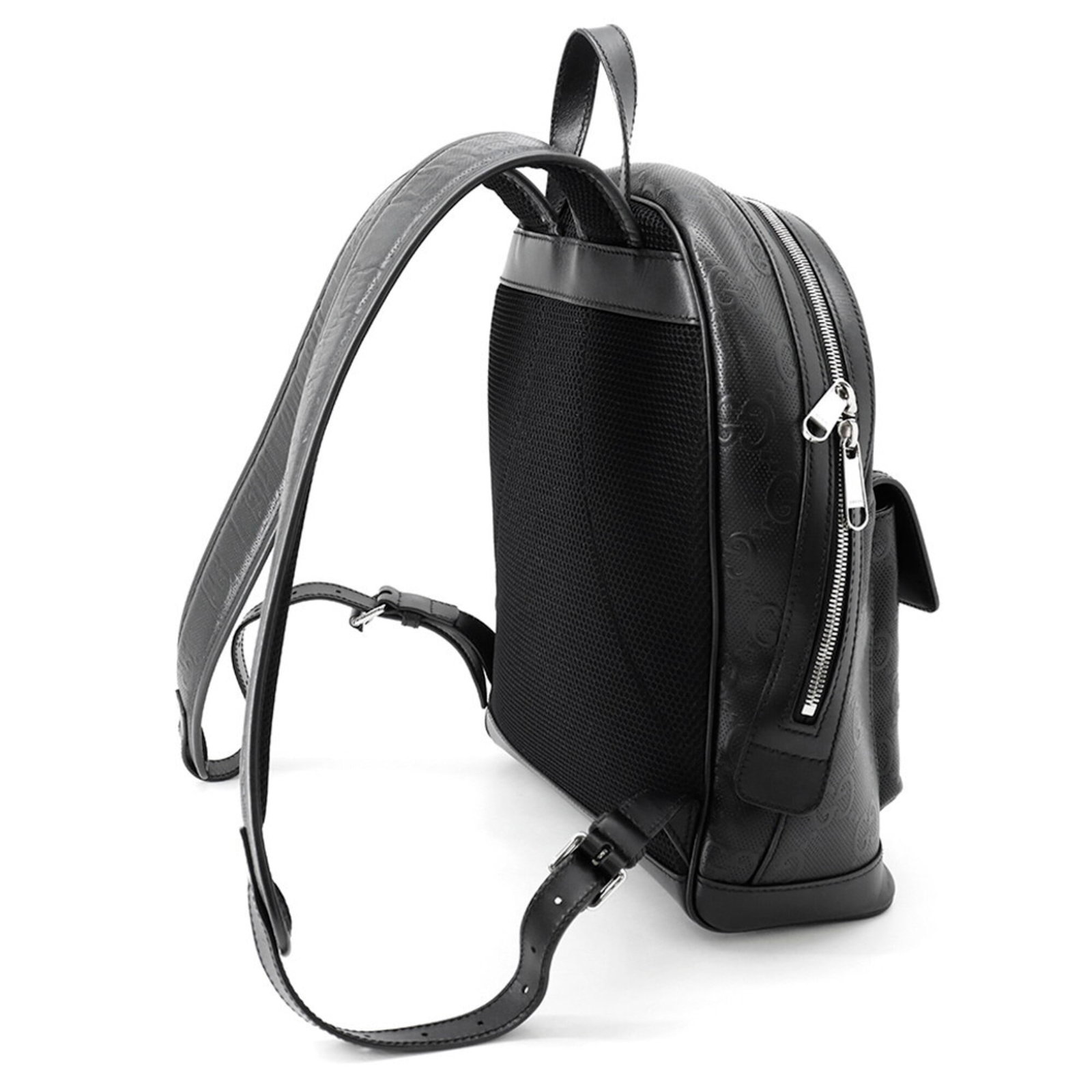 Gucci Backpack Embossed Leather - 2