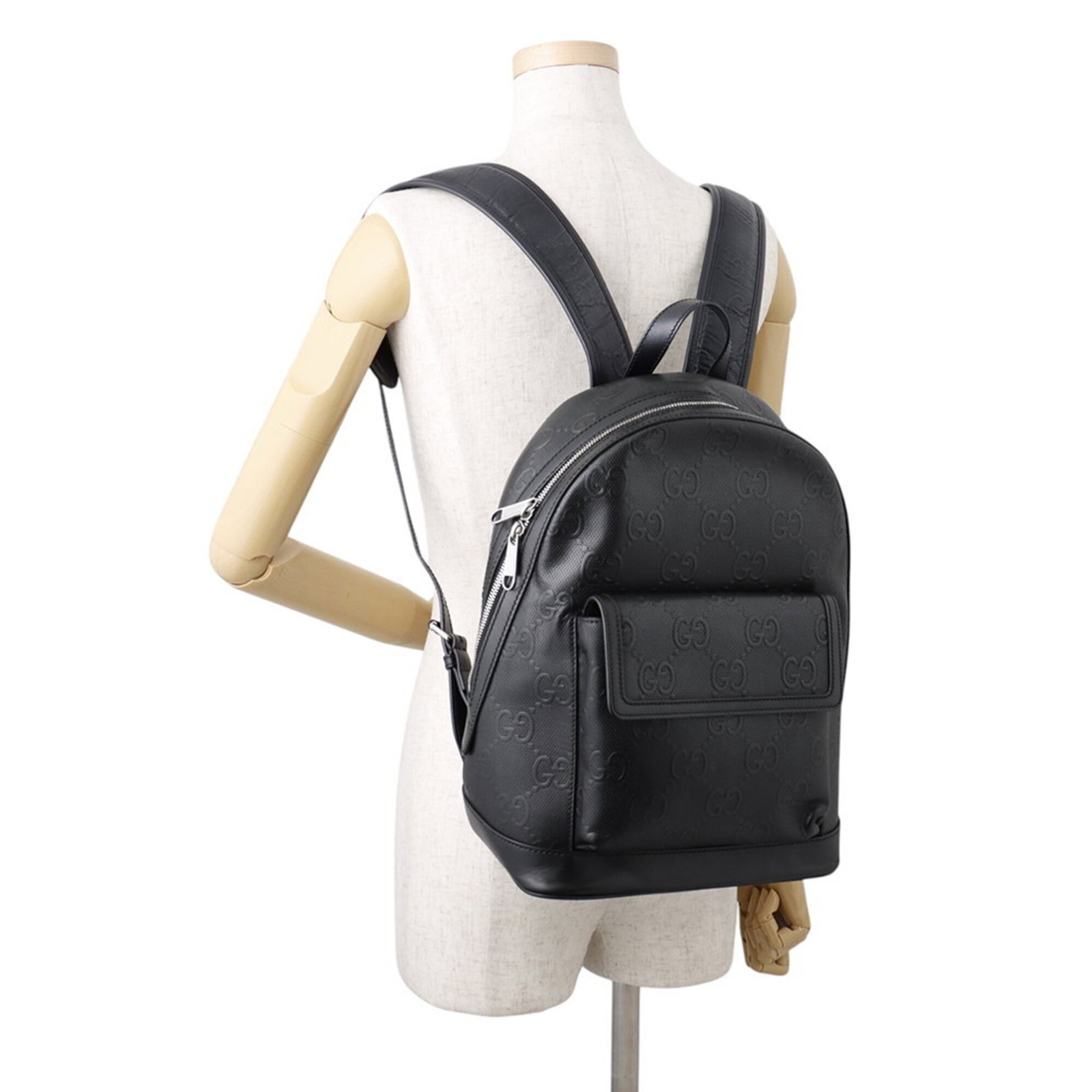 Gucci Backpack Embossed Leather - 4