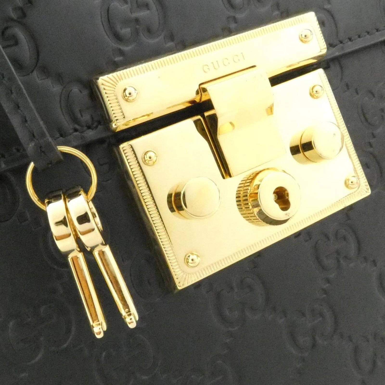 Handbag Leather Gucci - 4
