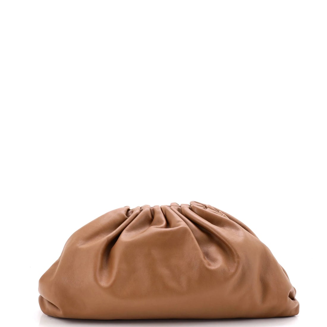Bottega Veneta The Pouch Leather: Bottega Veneta The Pouch Leather Bottega Veneta The Pouch Leather Clutch in Brown features a classic design with a timeless appeal. Made from high-quality leather, this clutch boasts a sleek exterior