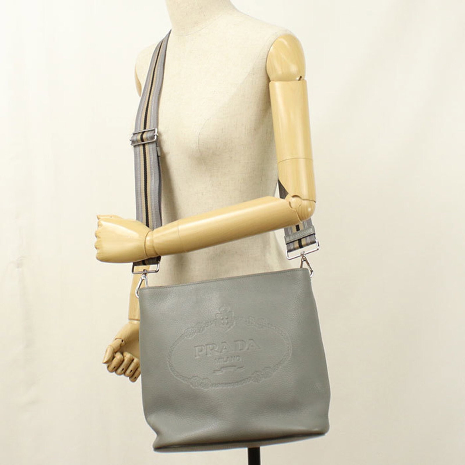 Shoulder Bag Leather Prada - 8