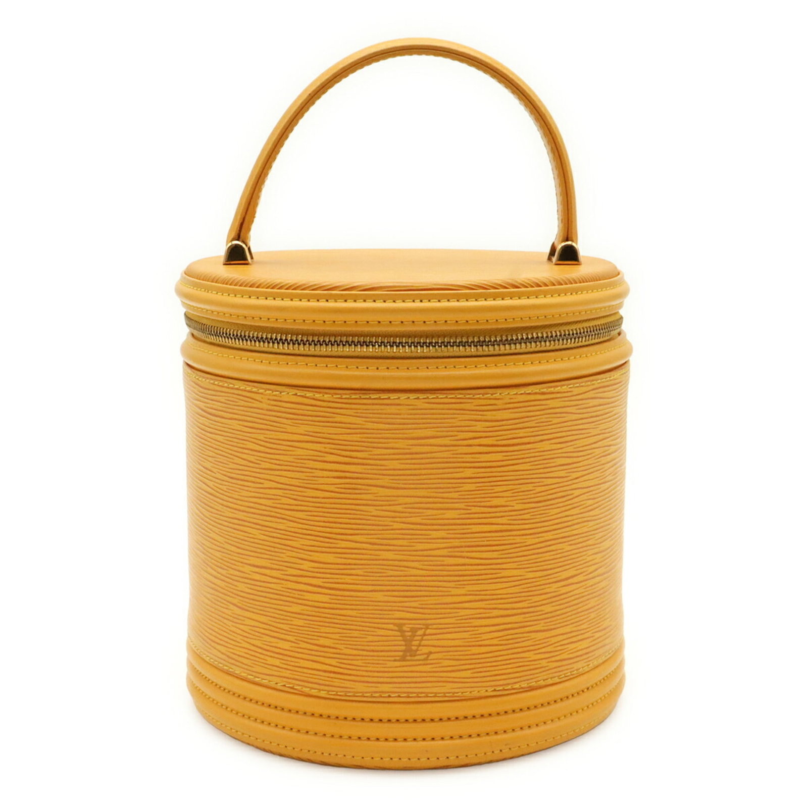 Vanity Bag Louis Vuitton Epi Leather: Vanity Bag Louis Vuitton Epi Leather Yellow Louis Vuitton Epi Leather Vanity Bag, 20cm x 19cm x 18cm, made from high-quality Epi leather. This stylish vanity bag features the iconic Louis Vuitton