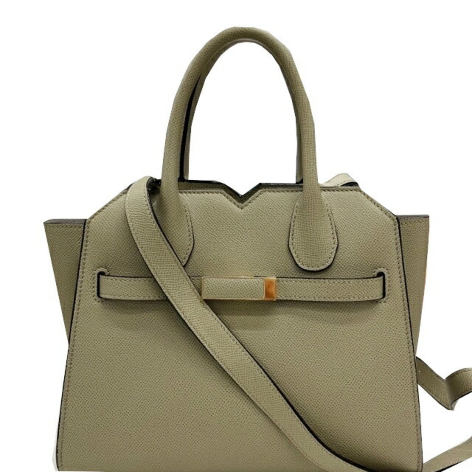 Handbag Leather Shoulder Bag Valextra: Handbag Leather Shoulder Bag Valextra The Valextra Handbag Leather Shoulder Bag is a stylish and functional accessory made from high-quality Calfskin leather. This beautiful green bag features a class