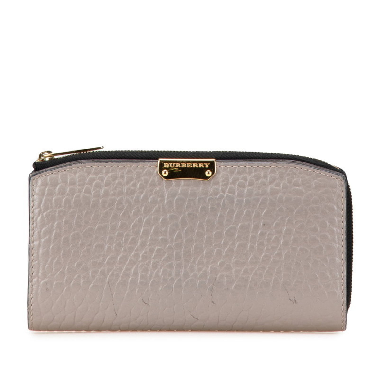 Long Wallet Bi Fold Leather: Long Wallet Bi Fold Leather Gray leather bi-fold wallet with clean lines and a classic design. Made from high-quality leather, this long wallet features a simple yet elegant style that suits everyday