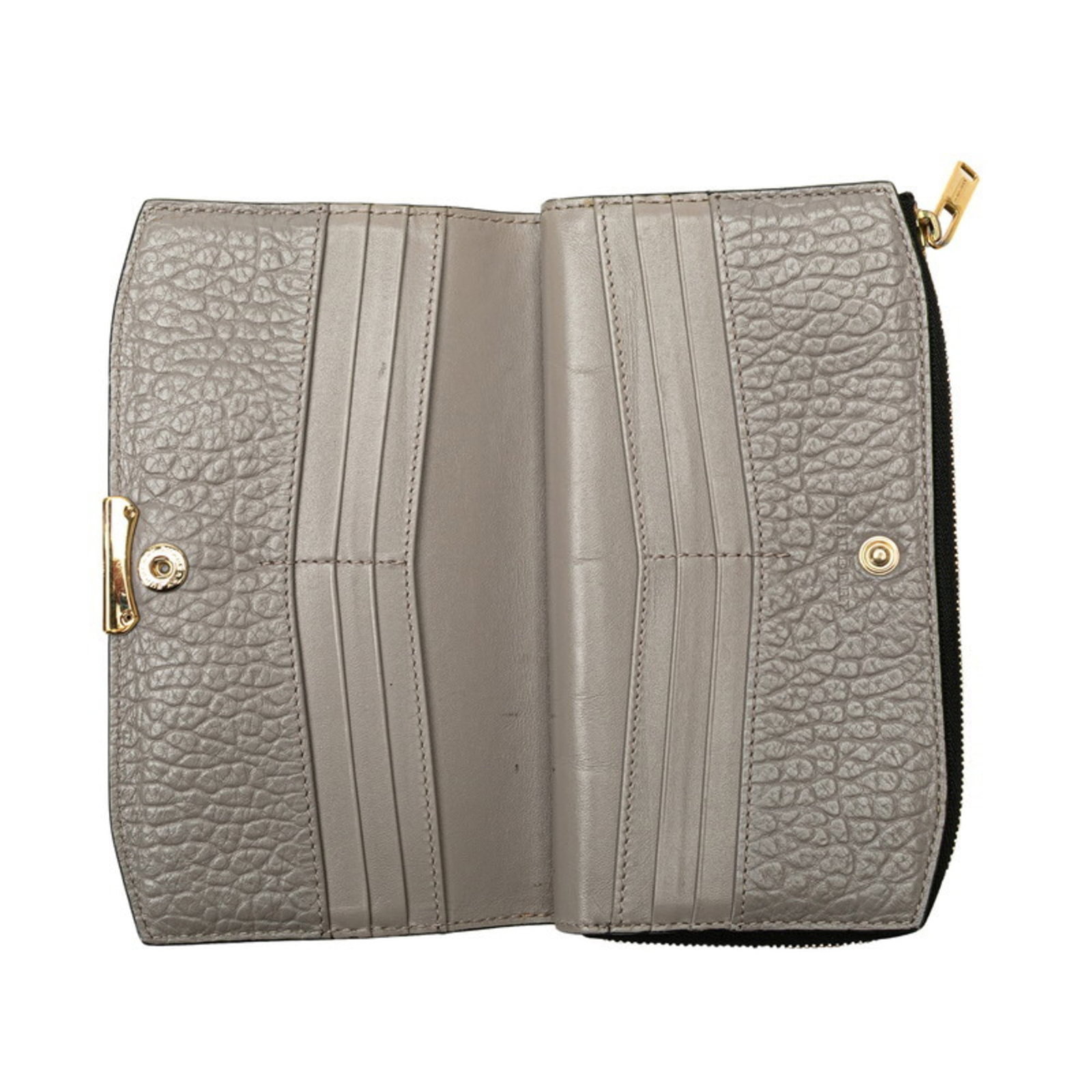 Long Wallet Bi Fold Leather - 6