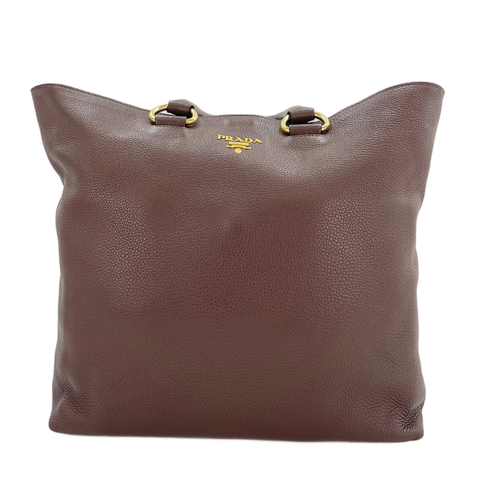 Tote Bag Prada: Tote Bag Prada Tote bag in brown with a classic design, measuring 35cm x 35cm x 12cm. Features a strap length of 76cm - 84cm and a handle drop of 13.00cm. A Prada tote bag with a simple, timeless styl