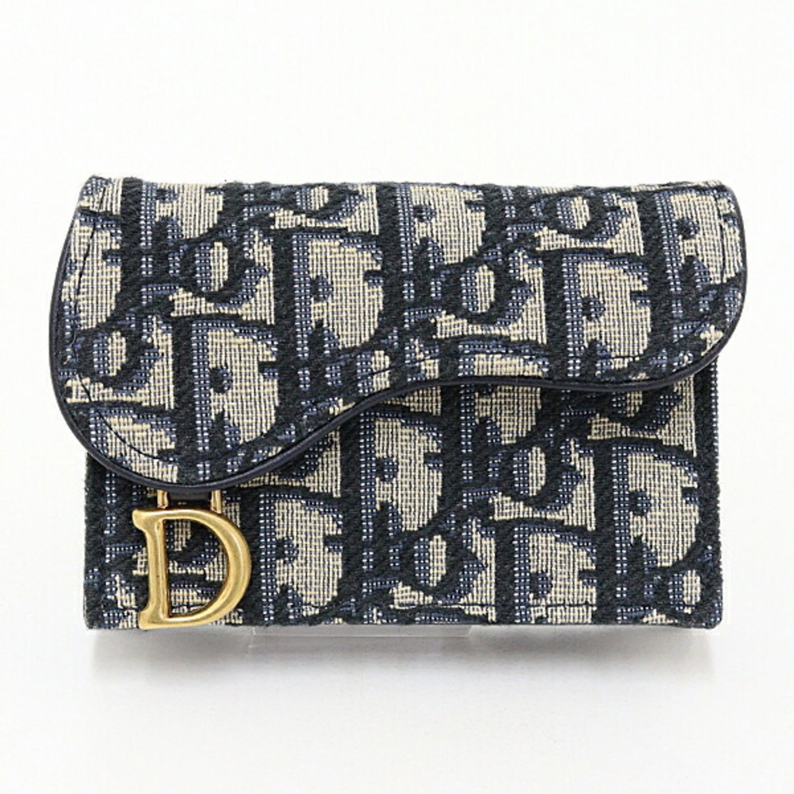 Card Case By Christian Dior: Card Case By Christian Dior Card Case By Christian Dior - A Stylish Accessory for Everyday Use. This blue card case features a compact size of 11cm x 7cm x 3cm, making it a convenient addition to any 