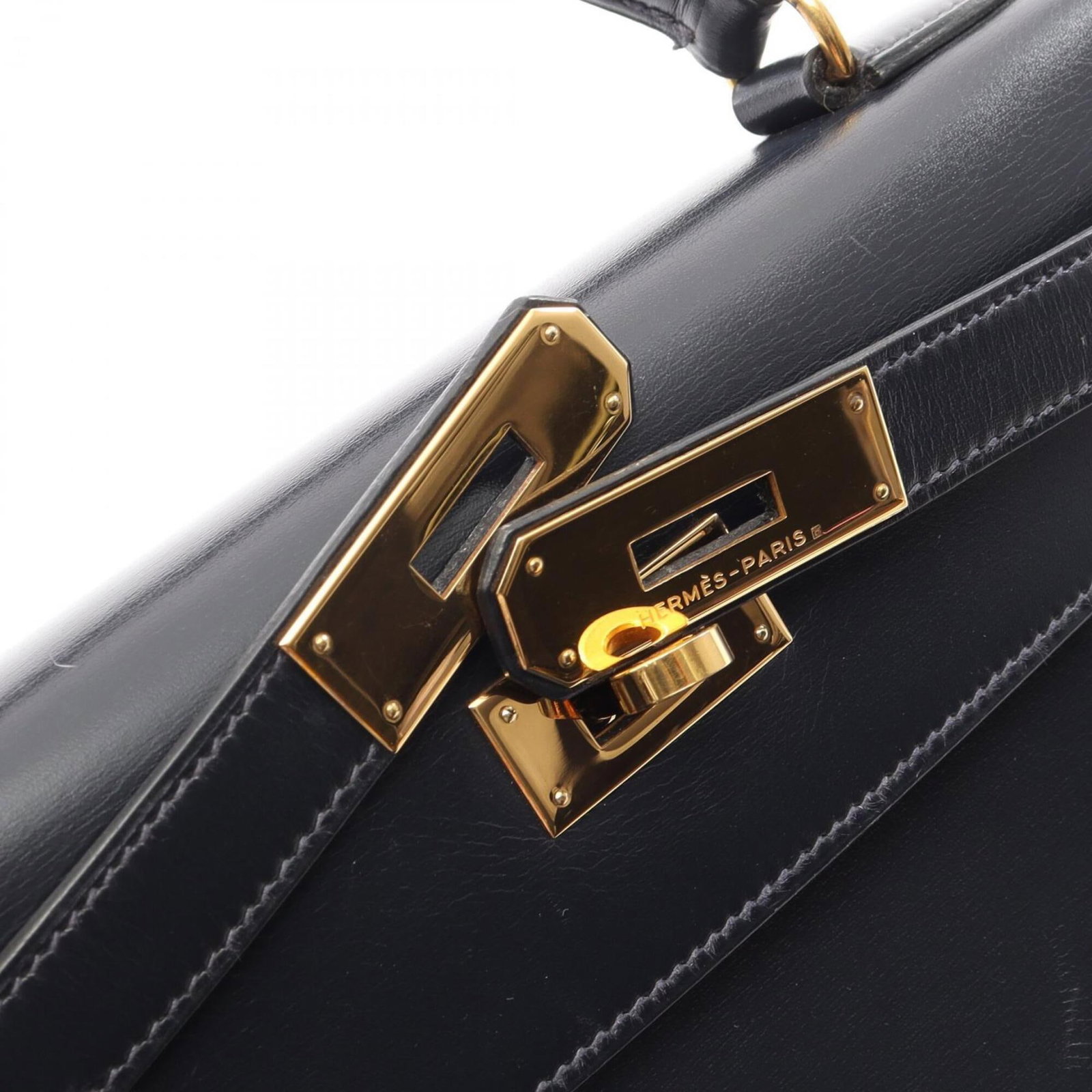 Calf Leather Handbag Box Hermes - 11
