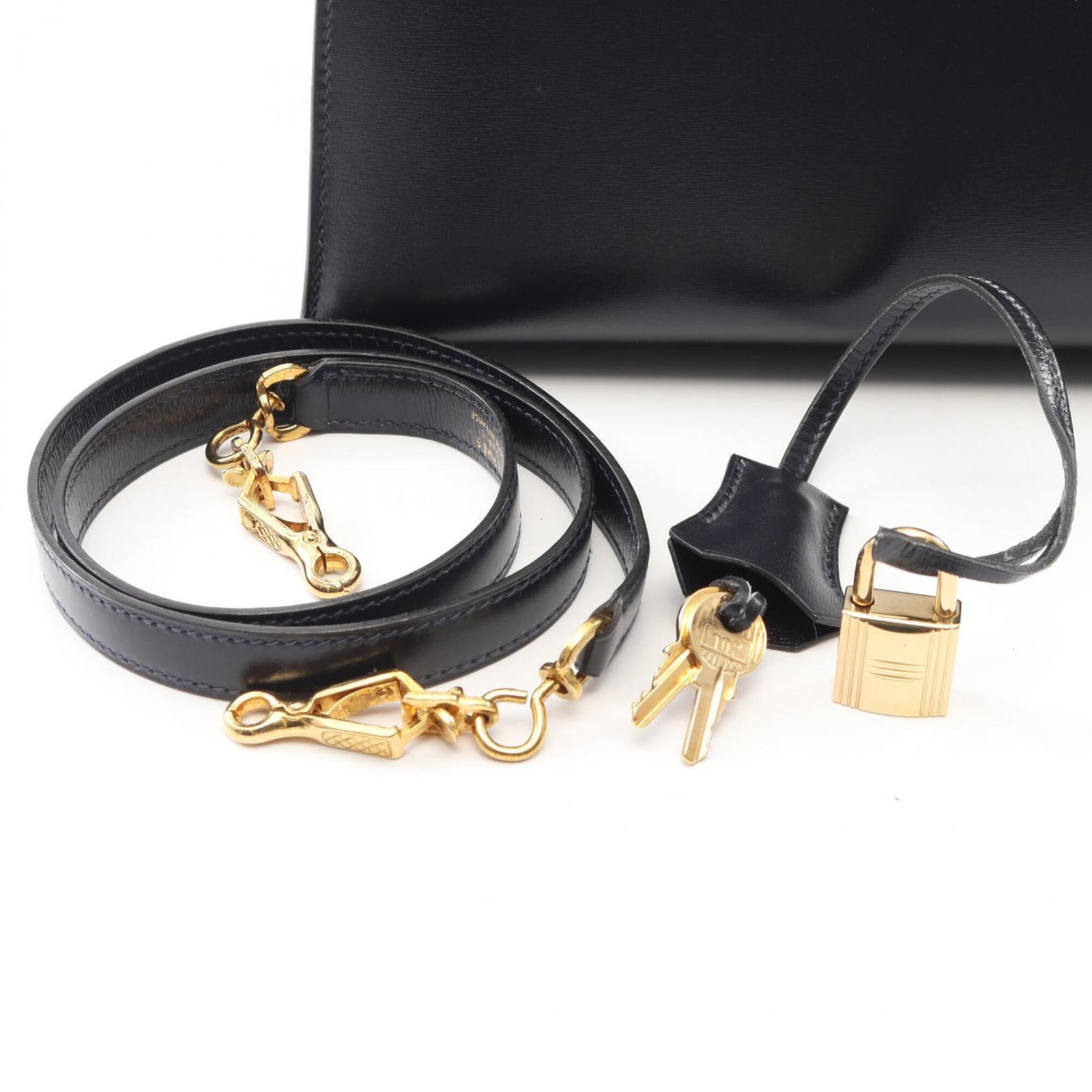 Calf Leather Handbag Box Hermes - 6