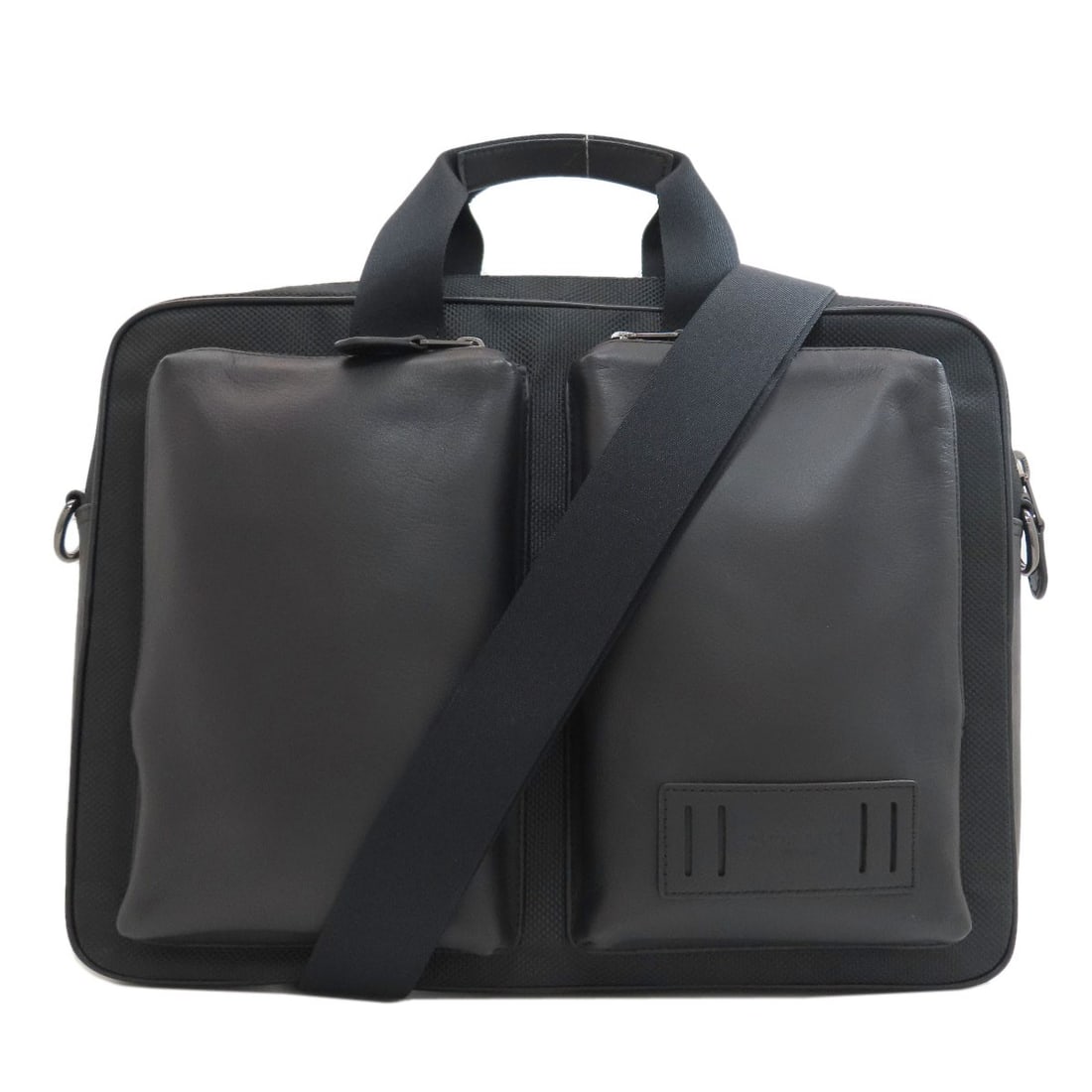 Coach 6705 2Way Business Bag Leather: Coach 6705 2Way Business Bag Leather The Coach 6705 2Way Business Bag Leather is a sleek and versatile black leather bag with a detachable strap, perfect for daily use. Its classic design and