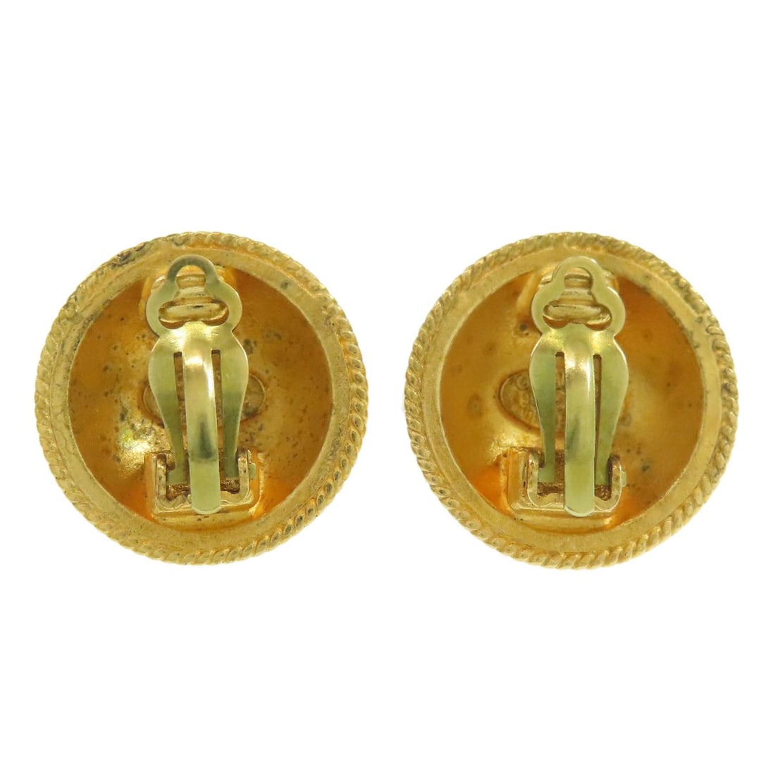 Metal Mark Coco Chanel Earring - 2