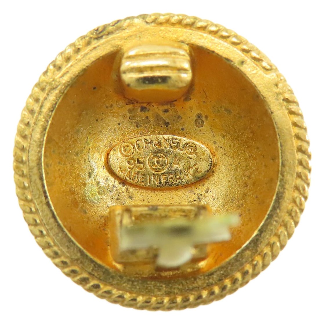 Metal Mark Coco Chanel Earring - 4
