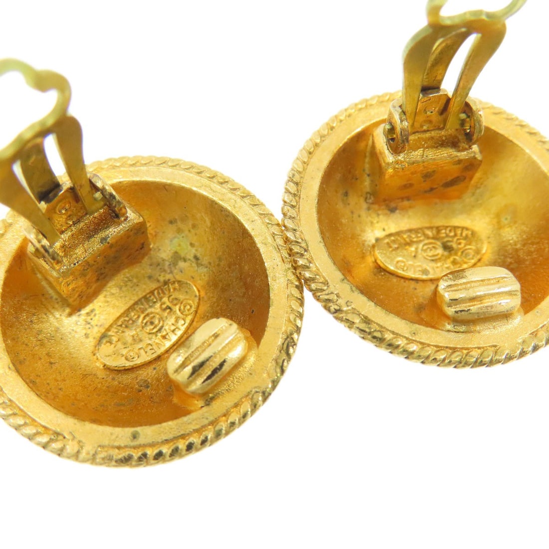 Metal Mark Coco Chanel Earring - 5