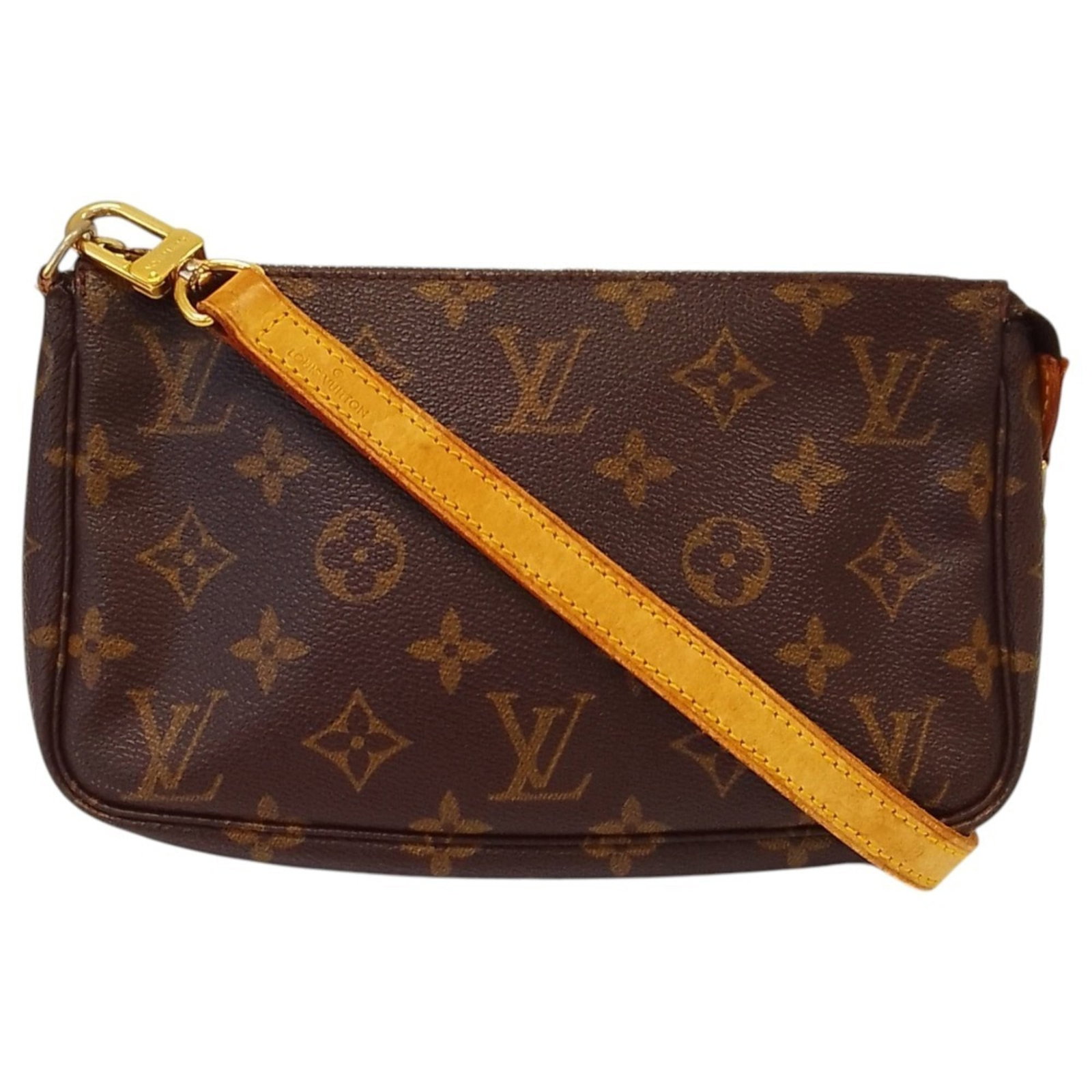 Shoulder Bag Monogram Pochette Louis Vuitton: Shoulder Bag Monogram Pochette Louis Vuitton The Louis Vuitton Monogram Pochette is a stylish shoulder bag featuring the iconic monogram pattern. Made from high-quality materials, this brown pochette