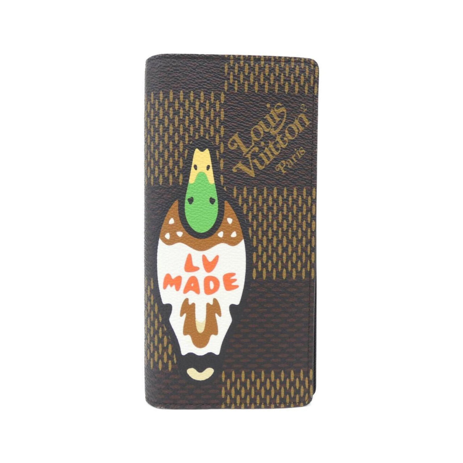 Canvas Long Wallet Coated Louis Vuitton Bi Fold: Canvas Long Wallet Coated Louis Vuitton Bi Fold Coated canvas construction gives this Louis Vuitton bi-fold wallet a durable and stylish look. Measuring 19cm x 10cm x 2cm, it features a classic long