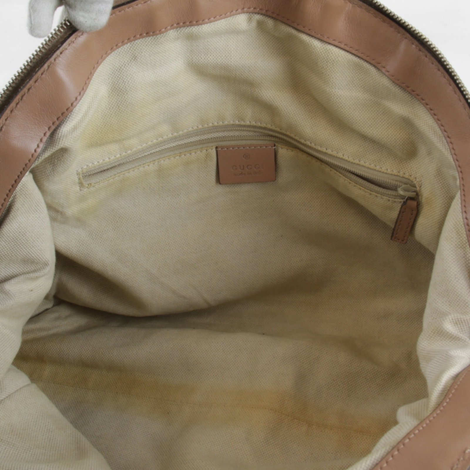 Handbag Canvas Gucci - 10