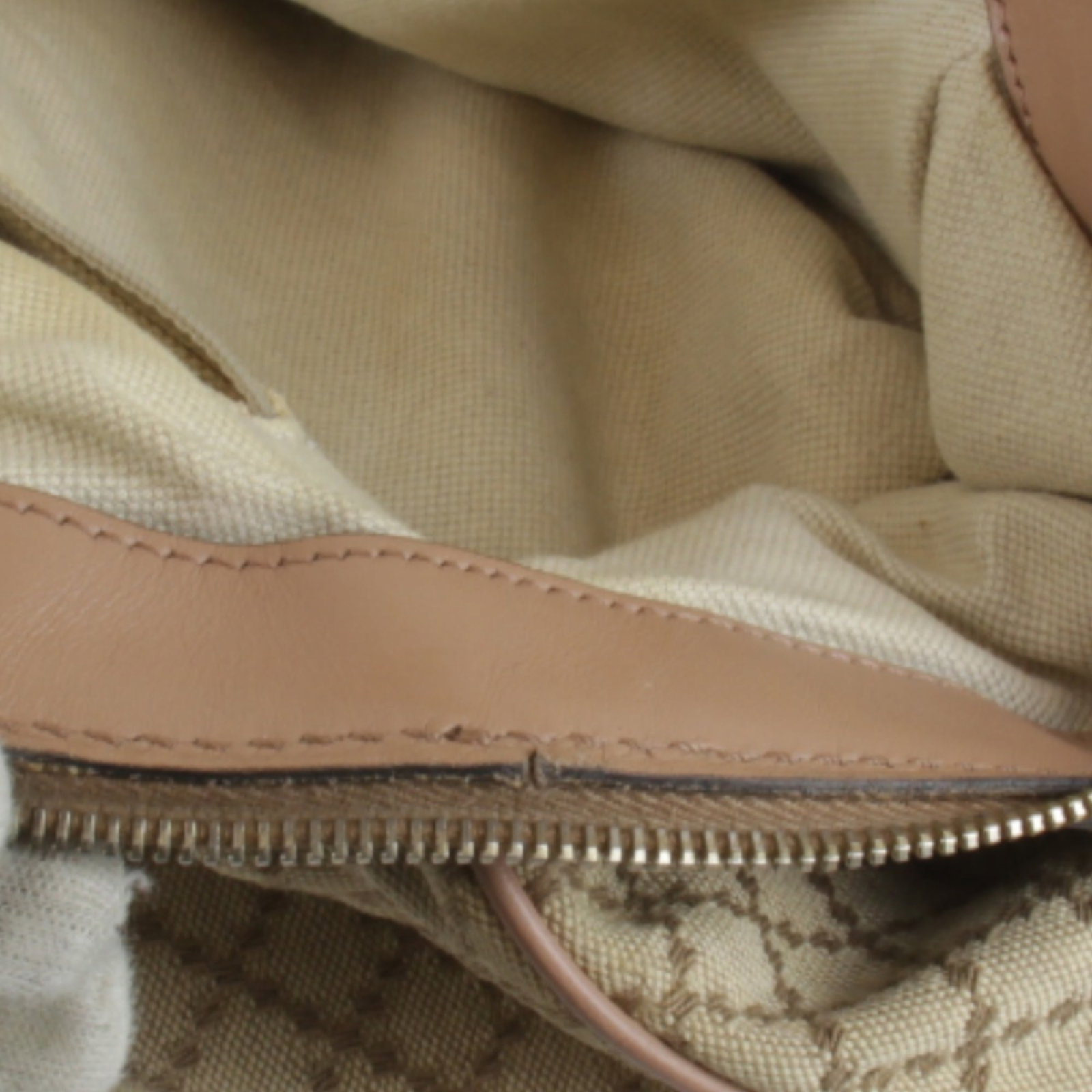 Handbag Canvas Gucci - 12
